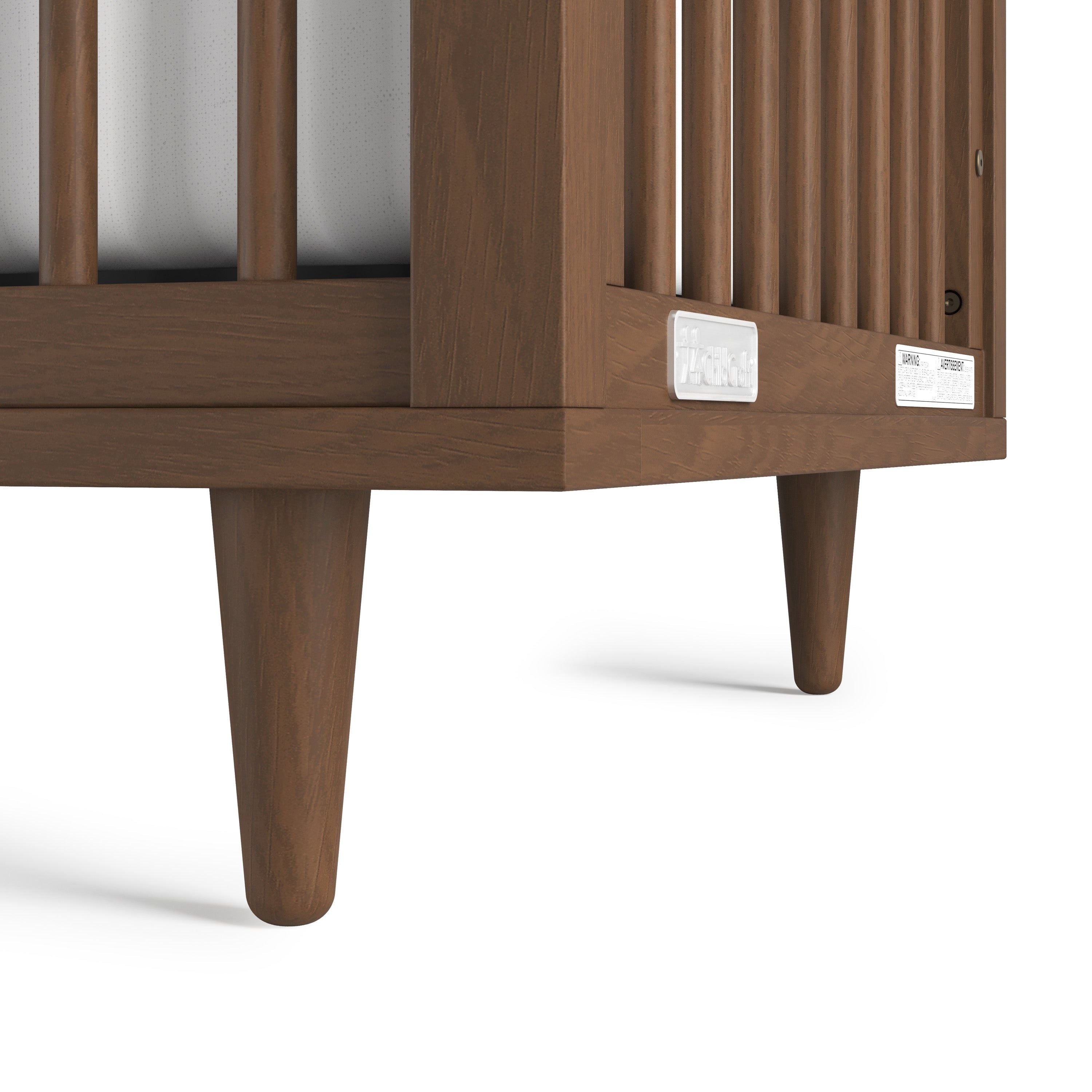 Surrey Hill 4-in-1 Convertible Crib, Toasted Chestnut