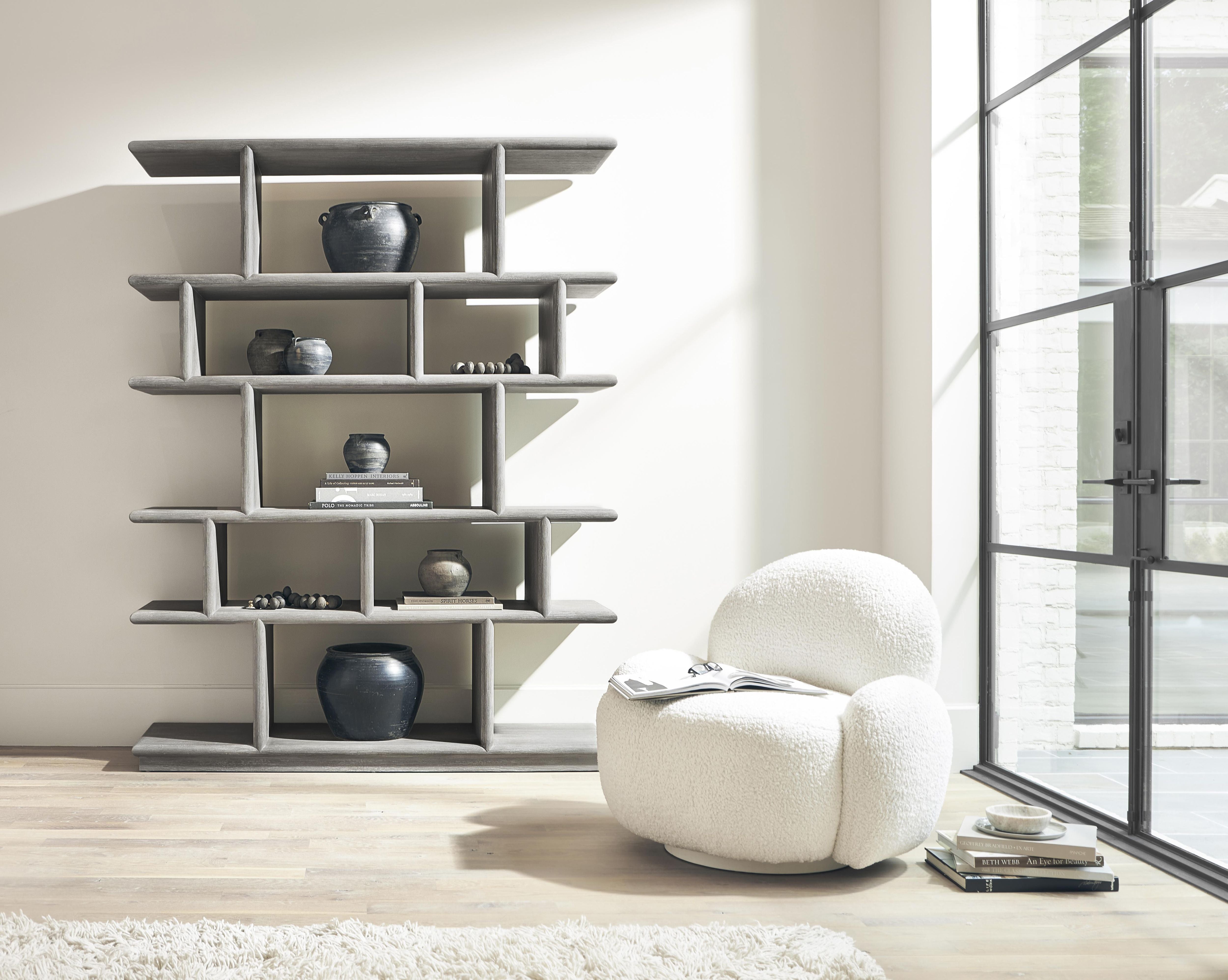 Bernhardt Furniture – St. Jean Fabric Swivel Chair