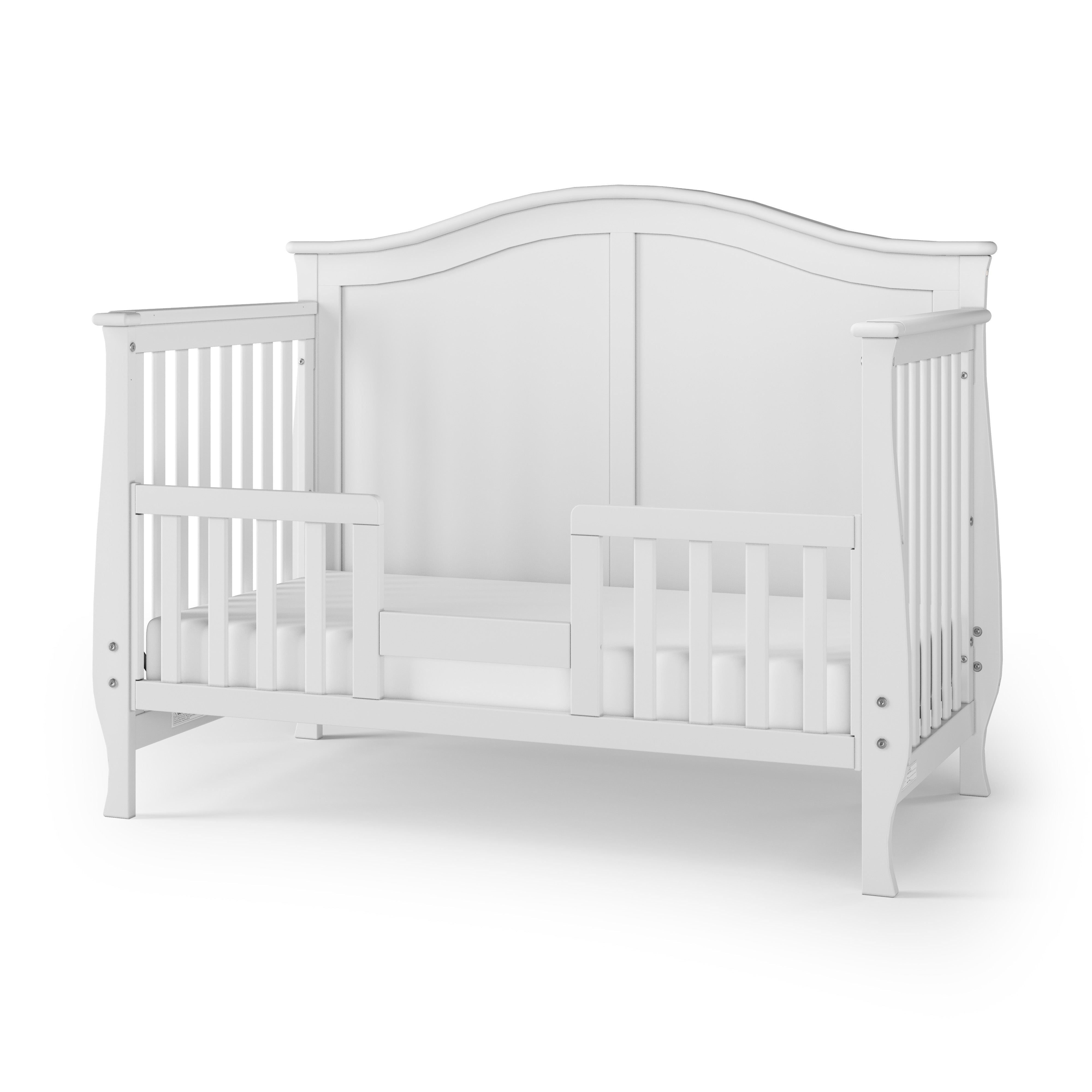 Camden 4-in-1 Convertible Crib, Matte White