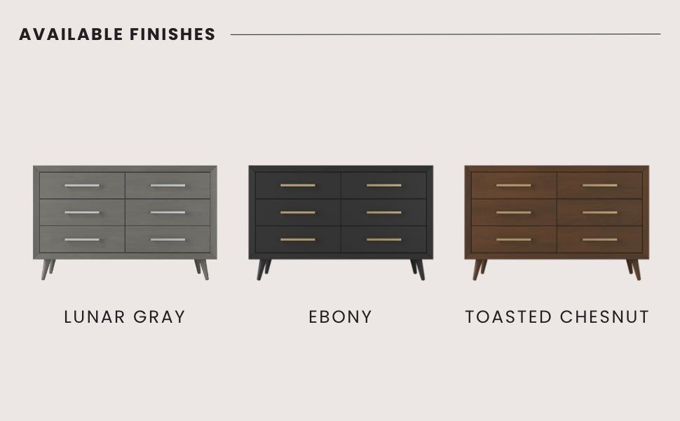 Cranbrook Double Dresser, Ebony