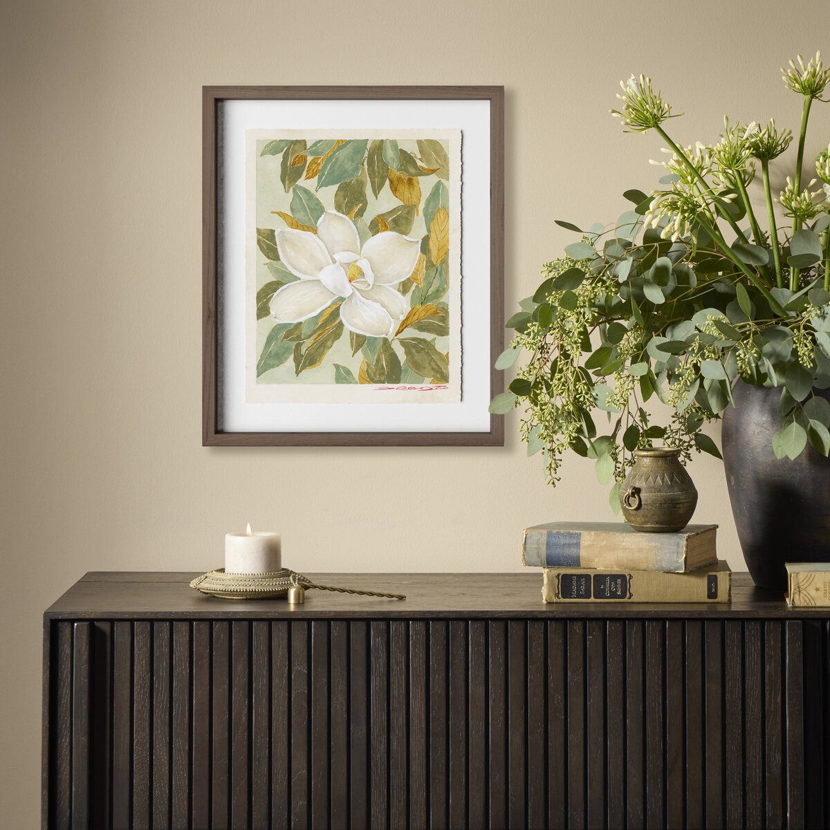 Magnolia I By Laurel-dawn Latshaw