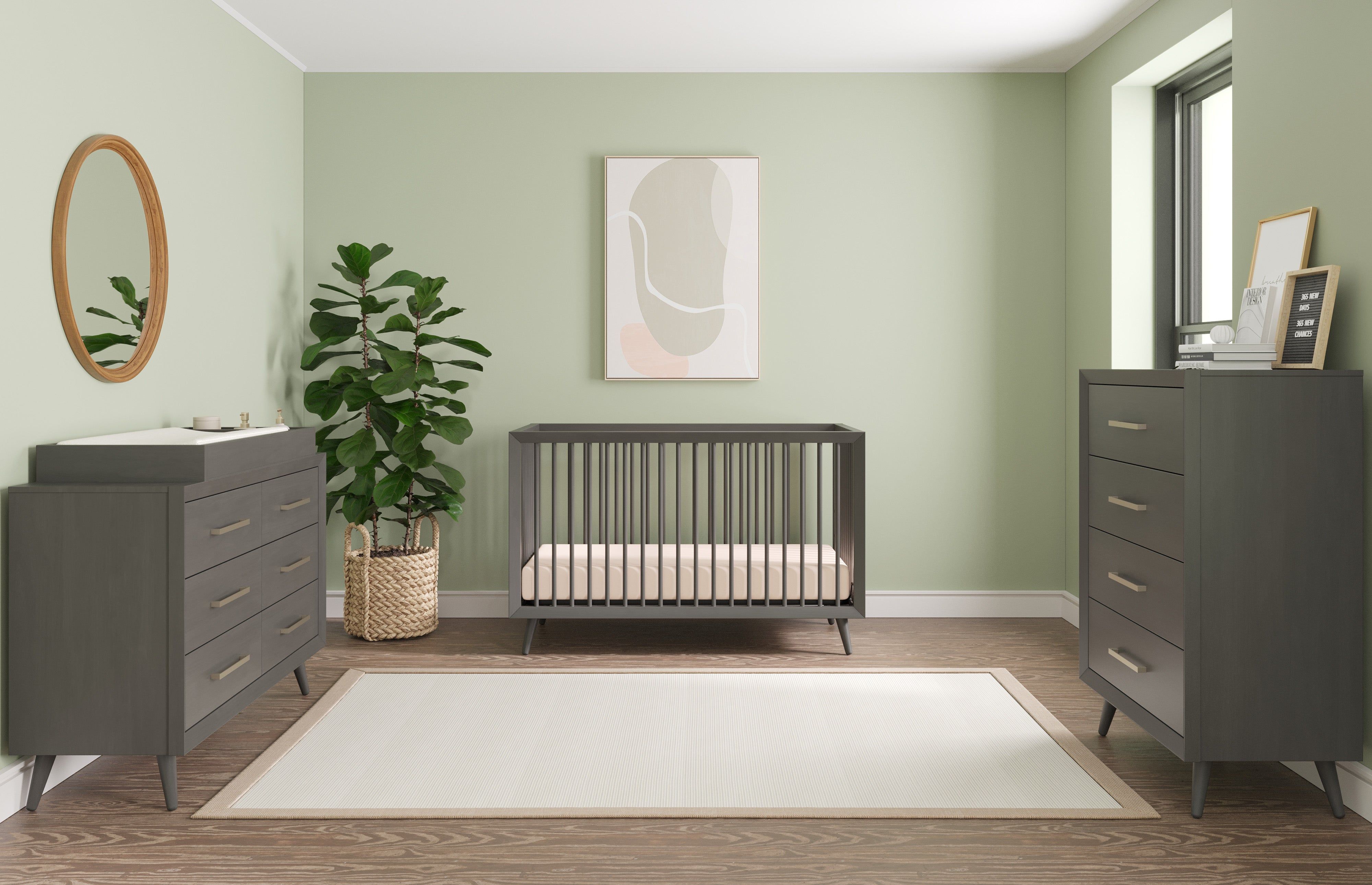 Cranbrook 4 Drawer Chest, Lunar Gray