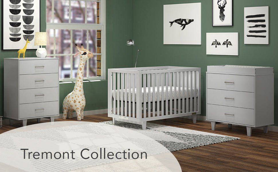 Tremont 4 Drawer Chest, Gentle Gray