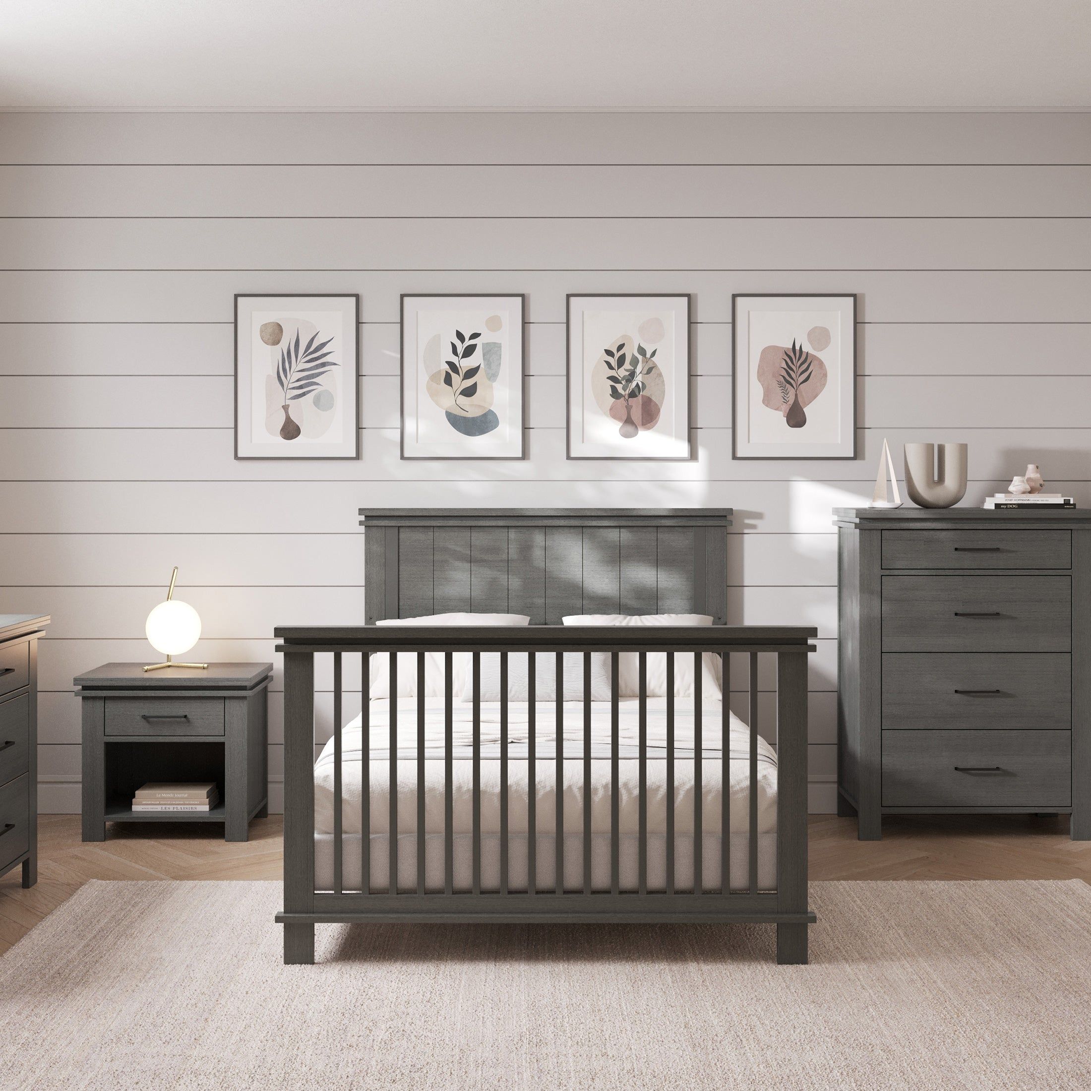 Denman 4 Drawer Chest, Midnight Gray