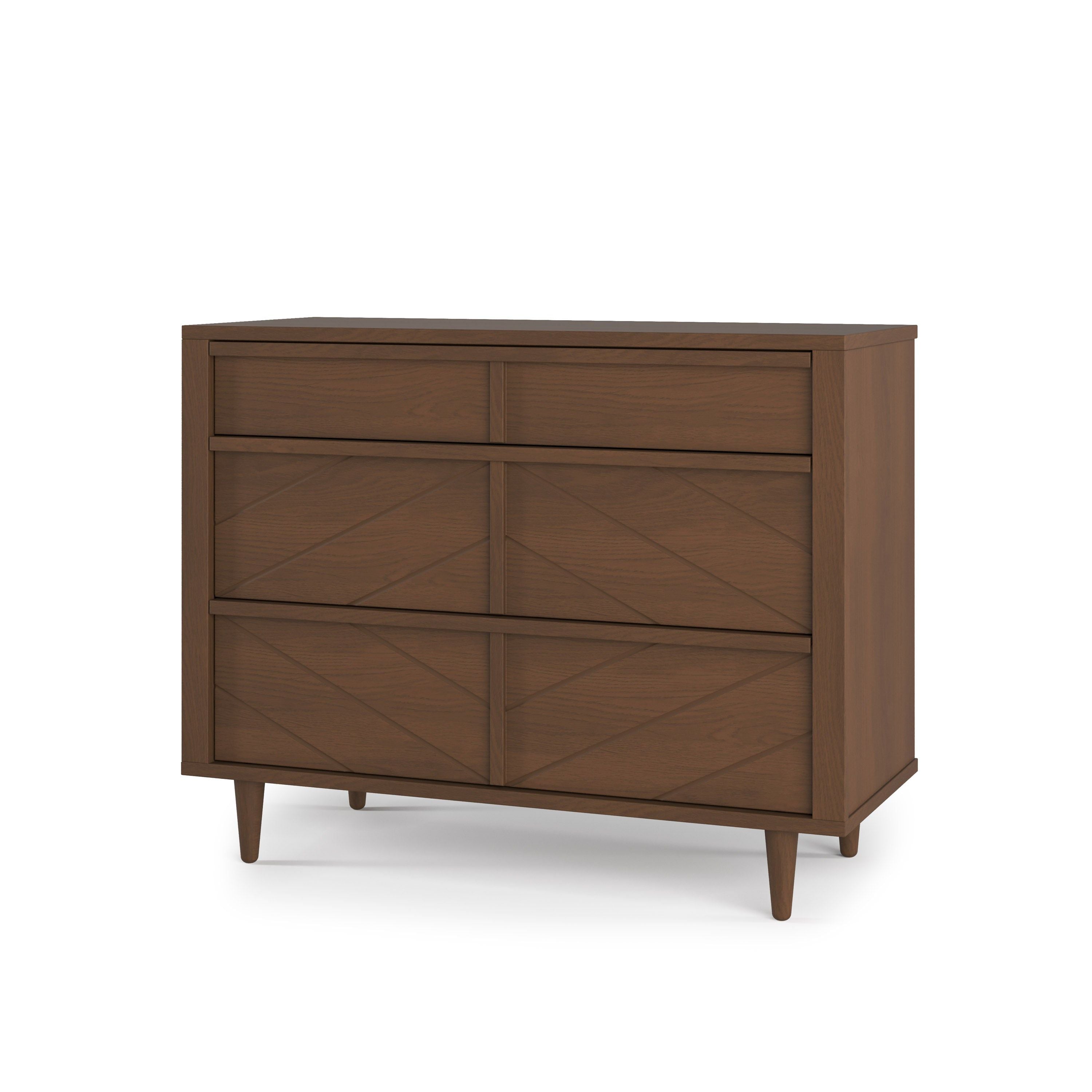 Surrey Hill 3 Drawer Dresser, Toasted Chestnut