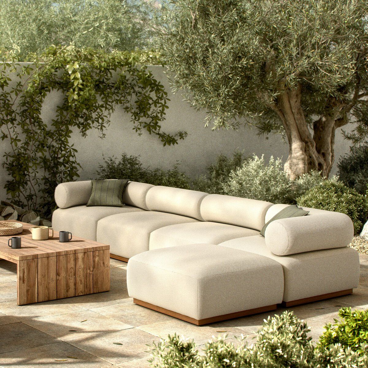 Lenox Outdoor 4-piece Sectional