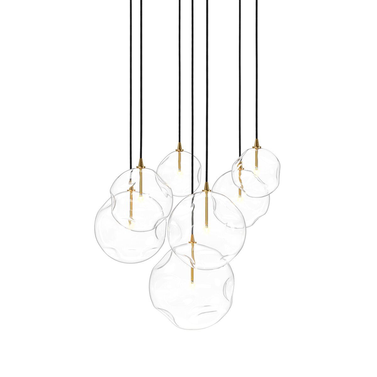 Cluster 7 Mix Chandelier