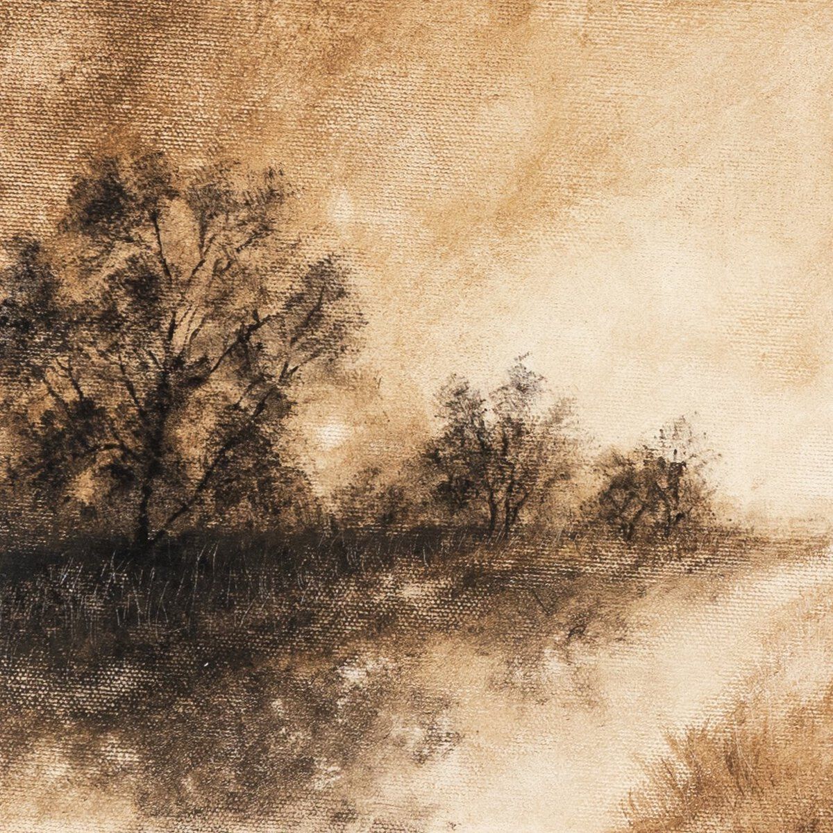 Hillside Haze Ii By Aileen Fitzgerald