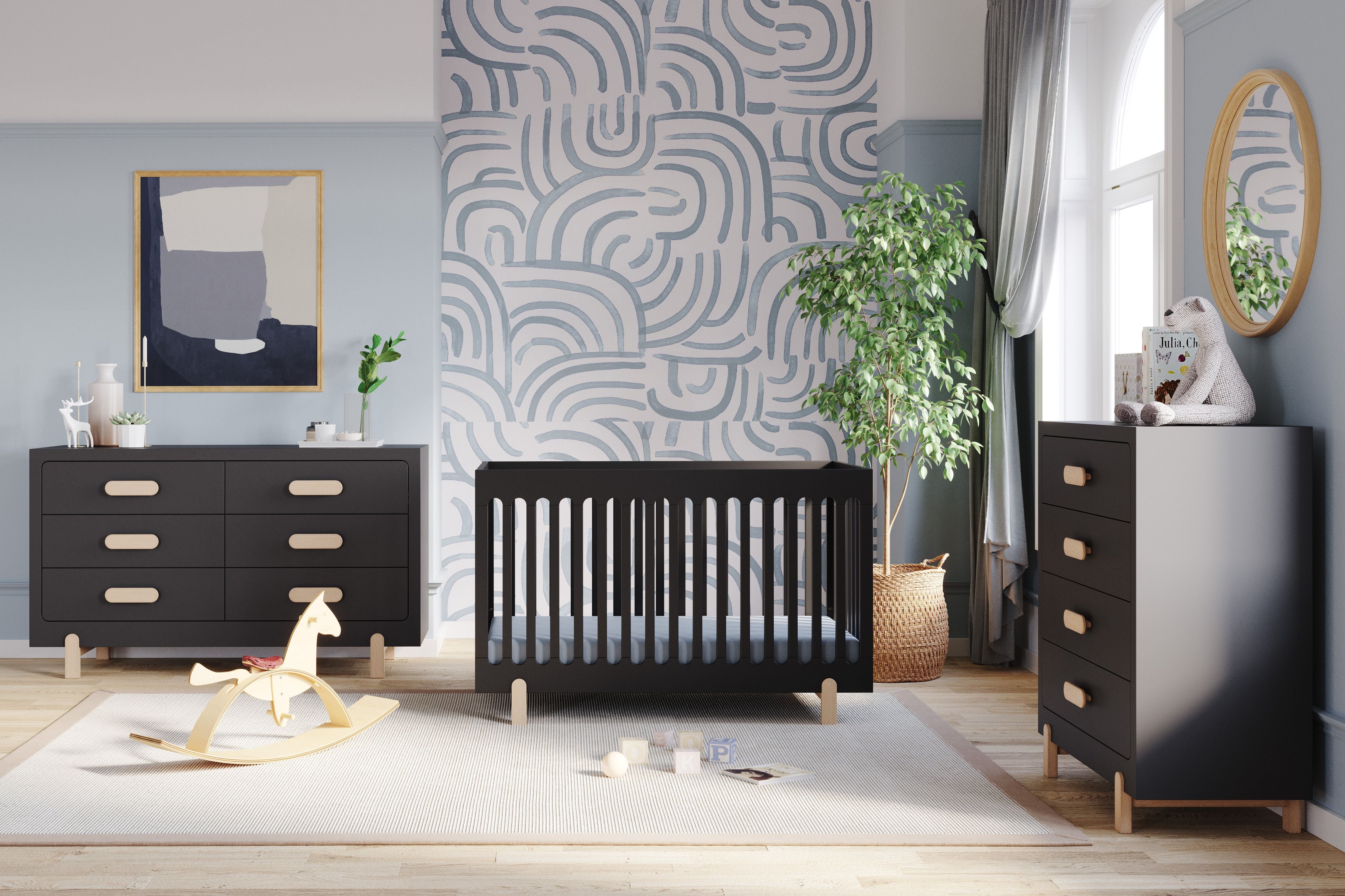 Park Heights 4-Drawer Chest - Caviar Black