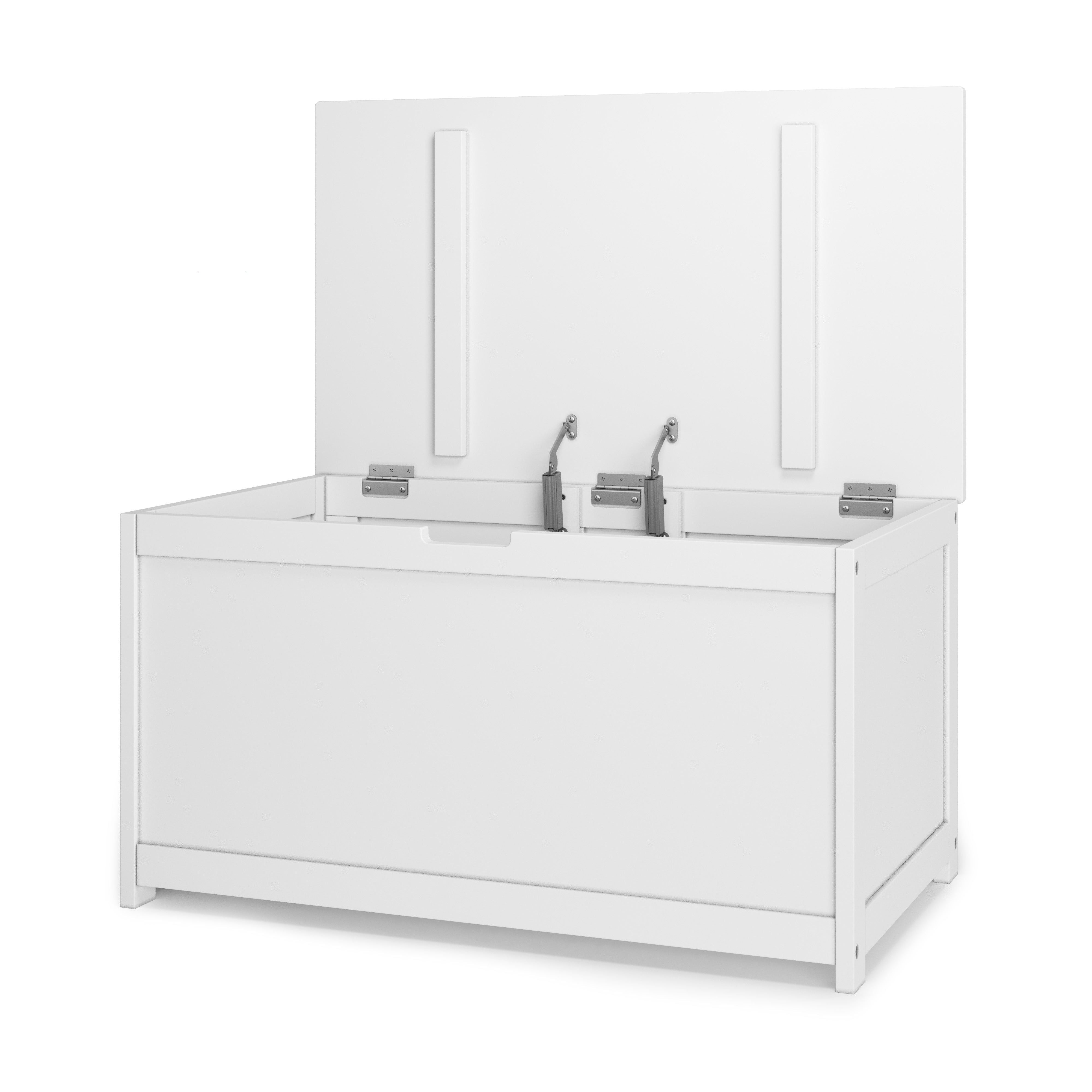 Harmony 33" Kids Toy Box, Matte White
