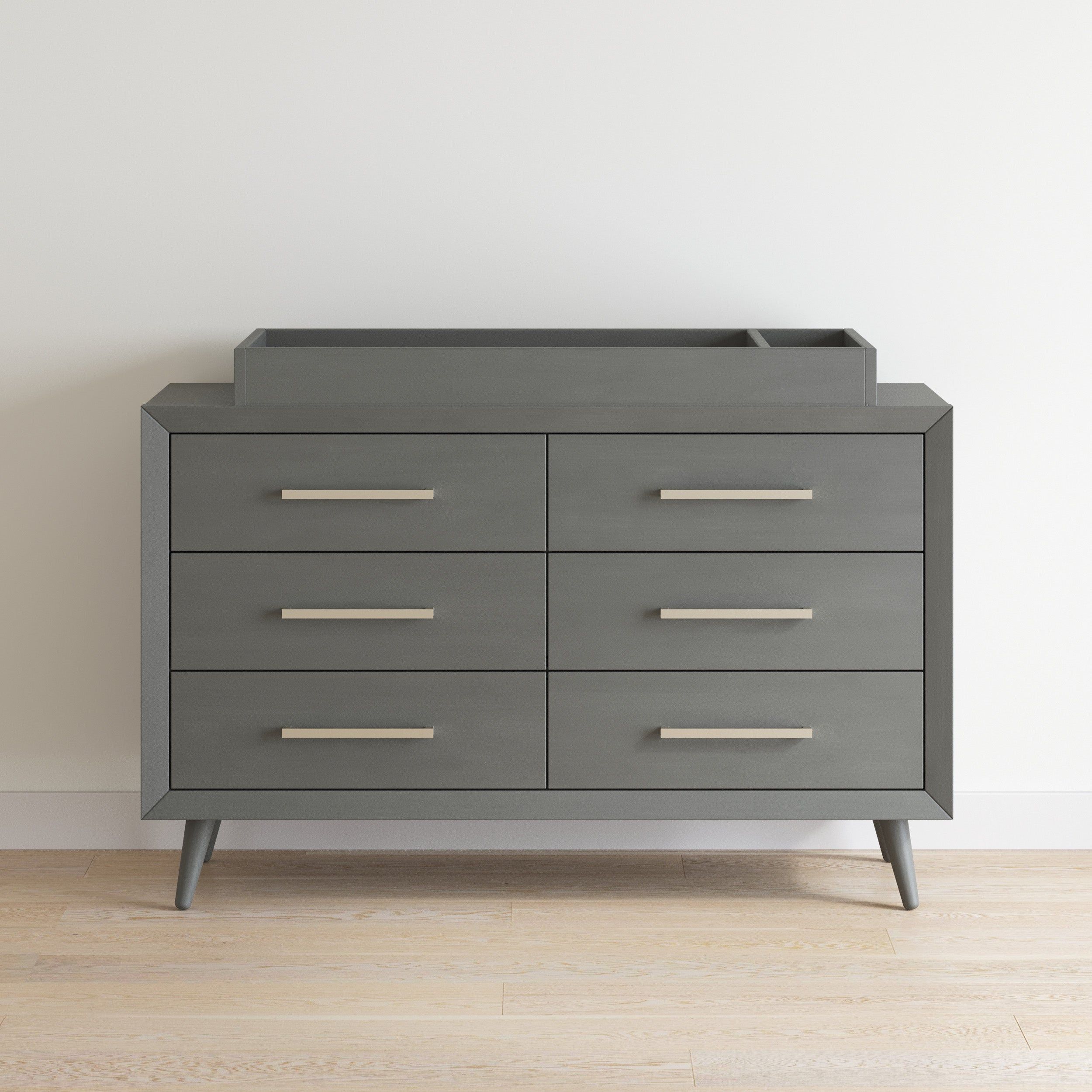Universal Changing Table Topper Lunar Gray