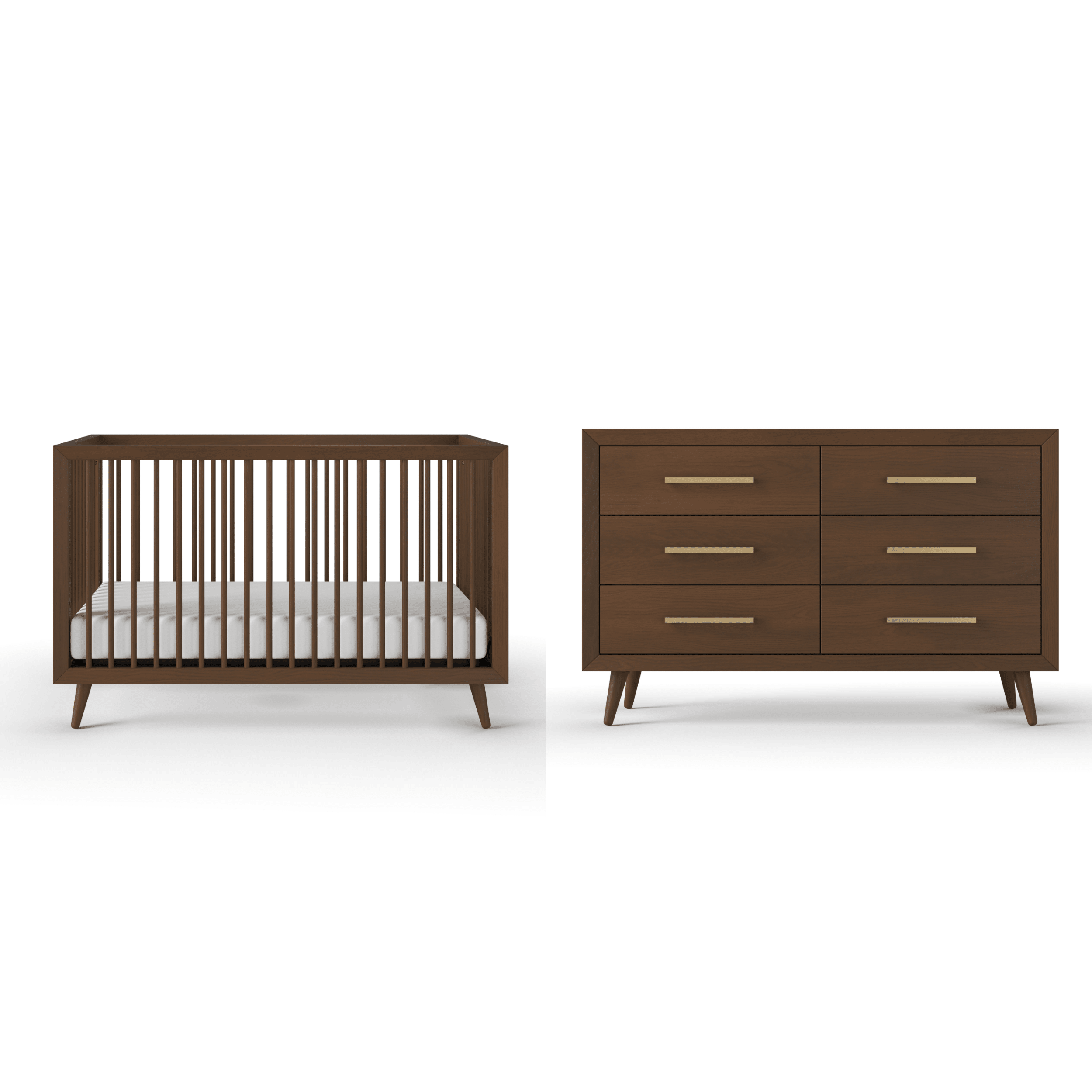 Cranbrook 4-in-1 Convertible Crib, Toasted Chestnut