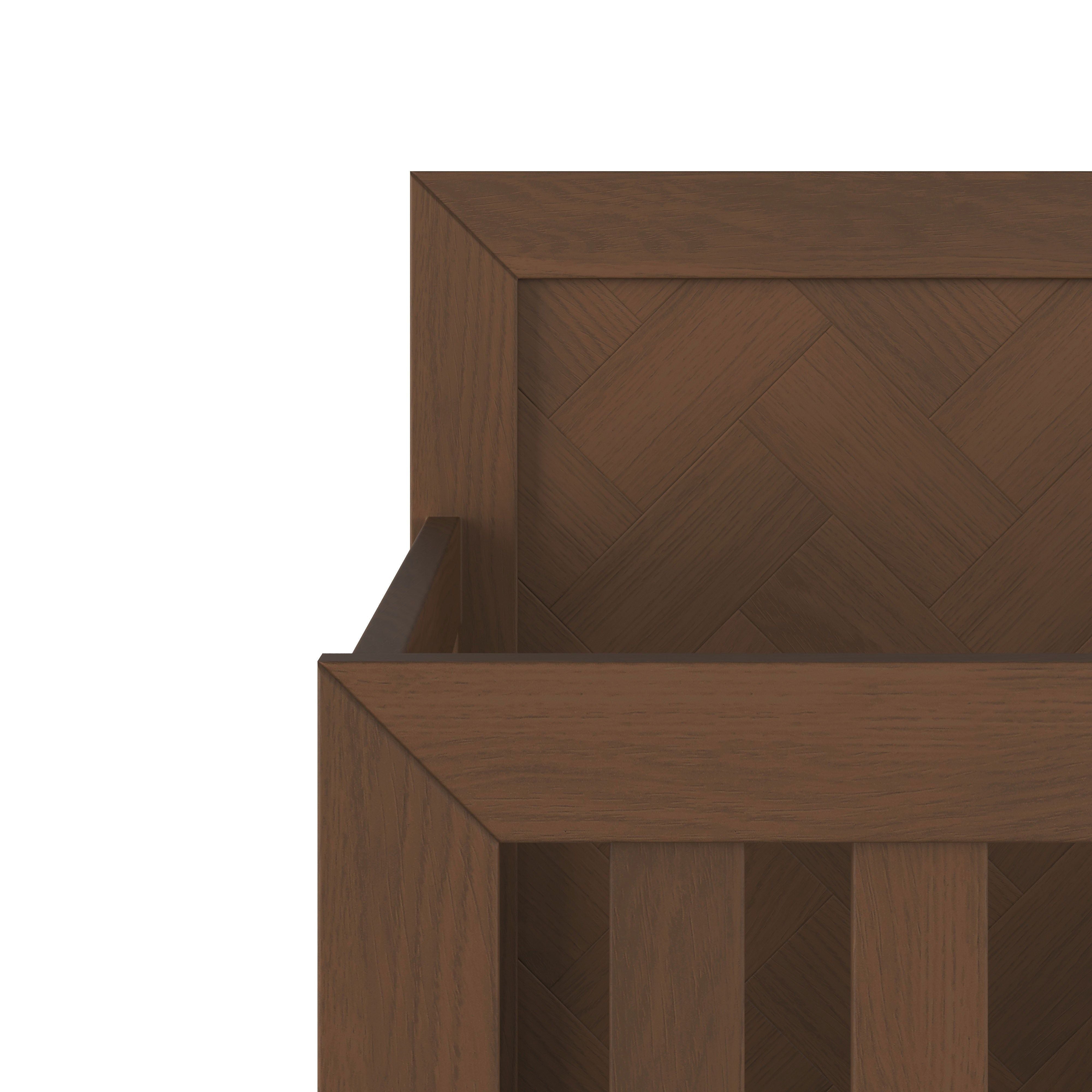 Kieran 4-in-1 Convertible Crib, Toasted Chestnut