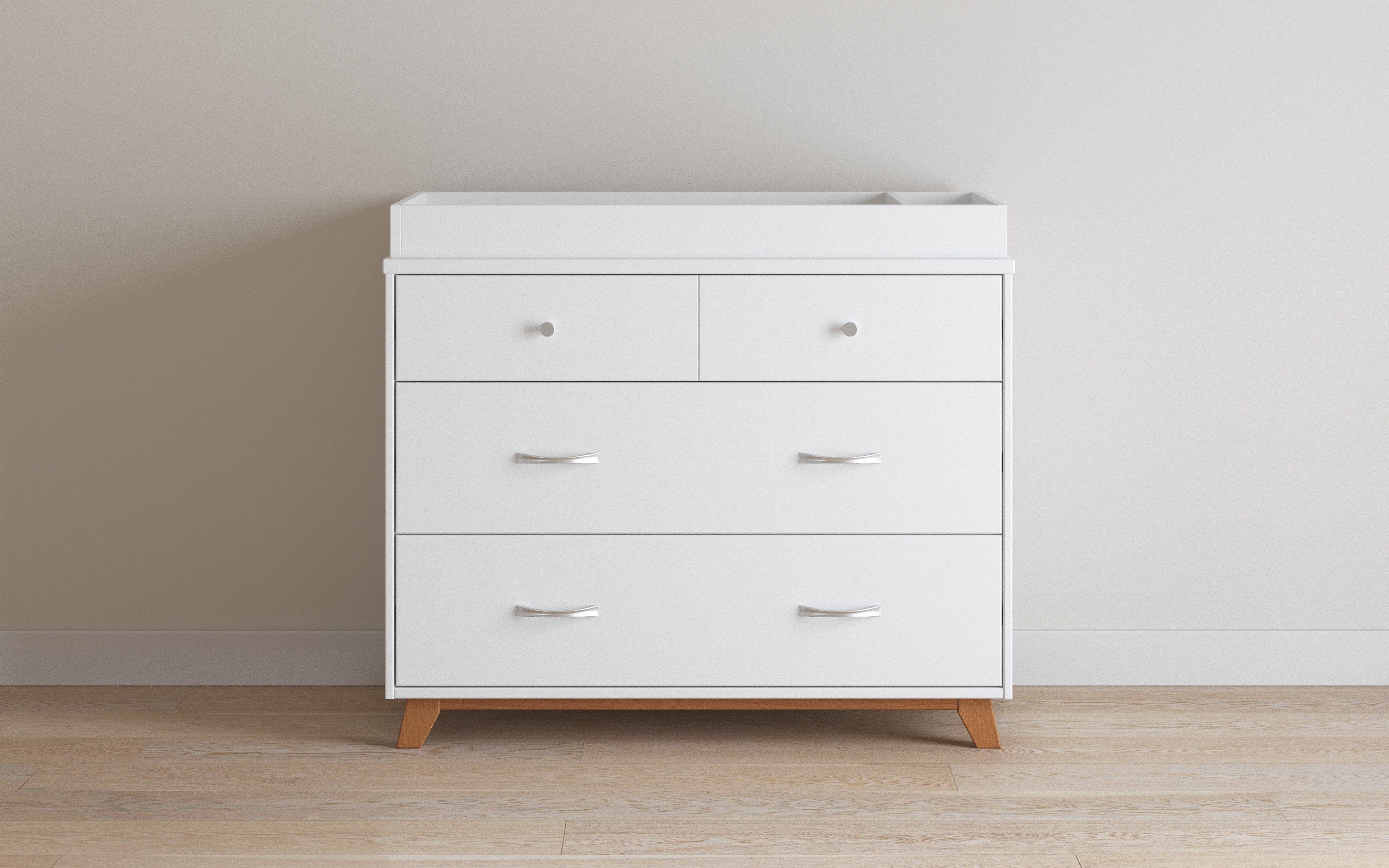 Legacy Changing Table Topper, Matte White