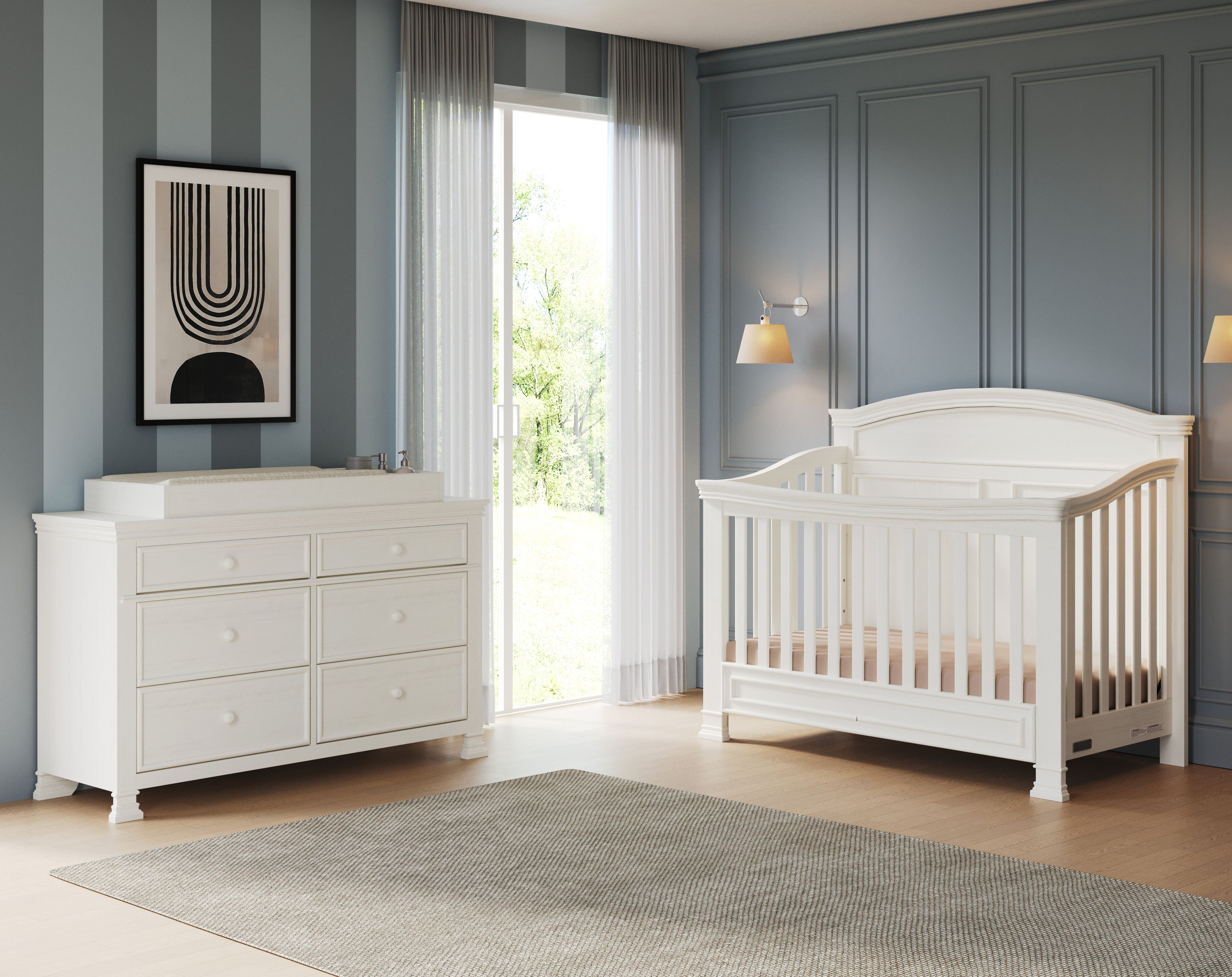 Westgate 4-in-1 Convertible Crib, Vintage Linen