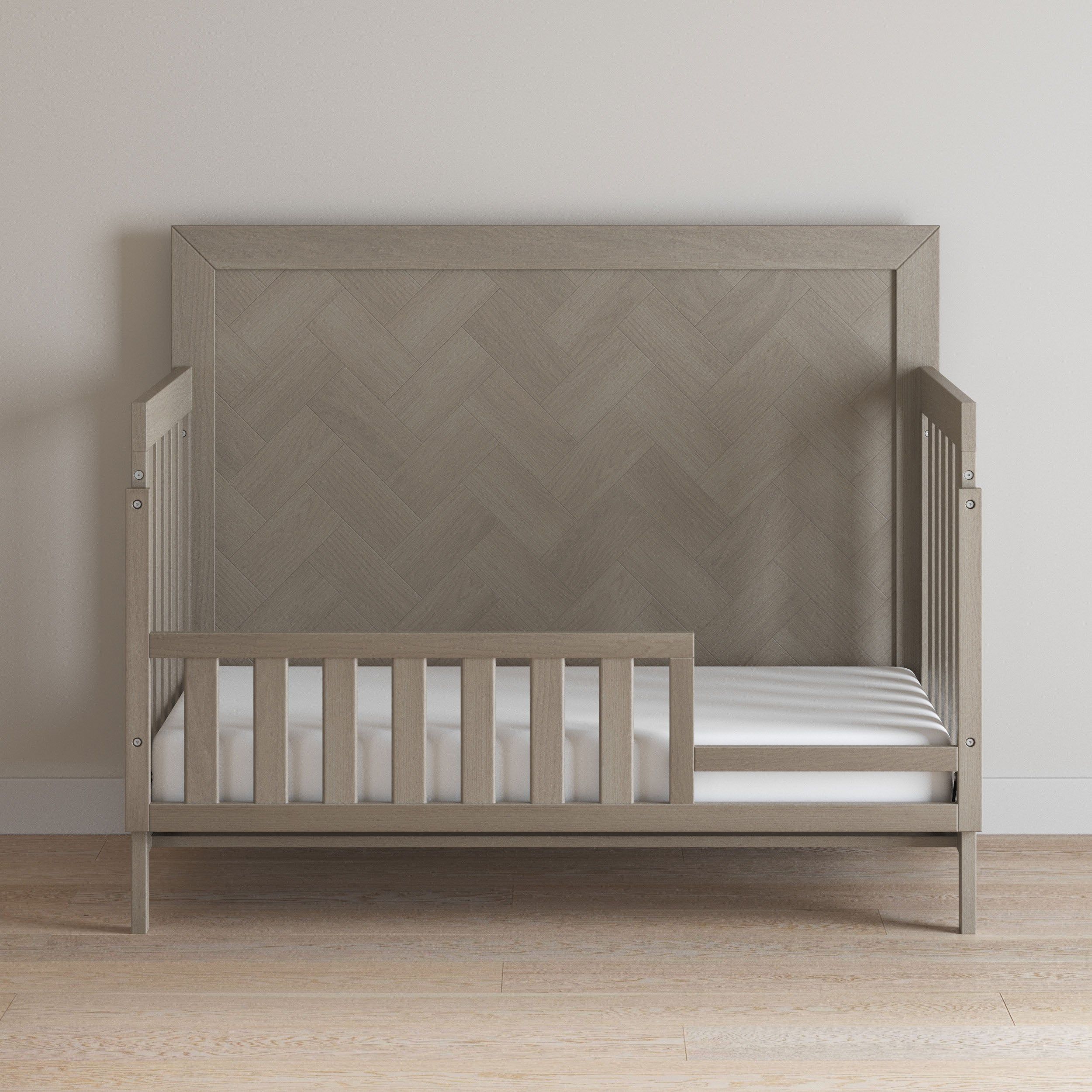 Kieran 4-in-1 Convertible Crib, Crescent Gray