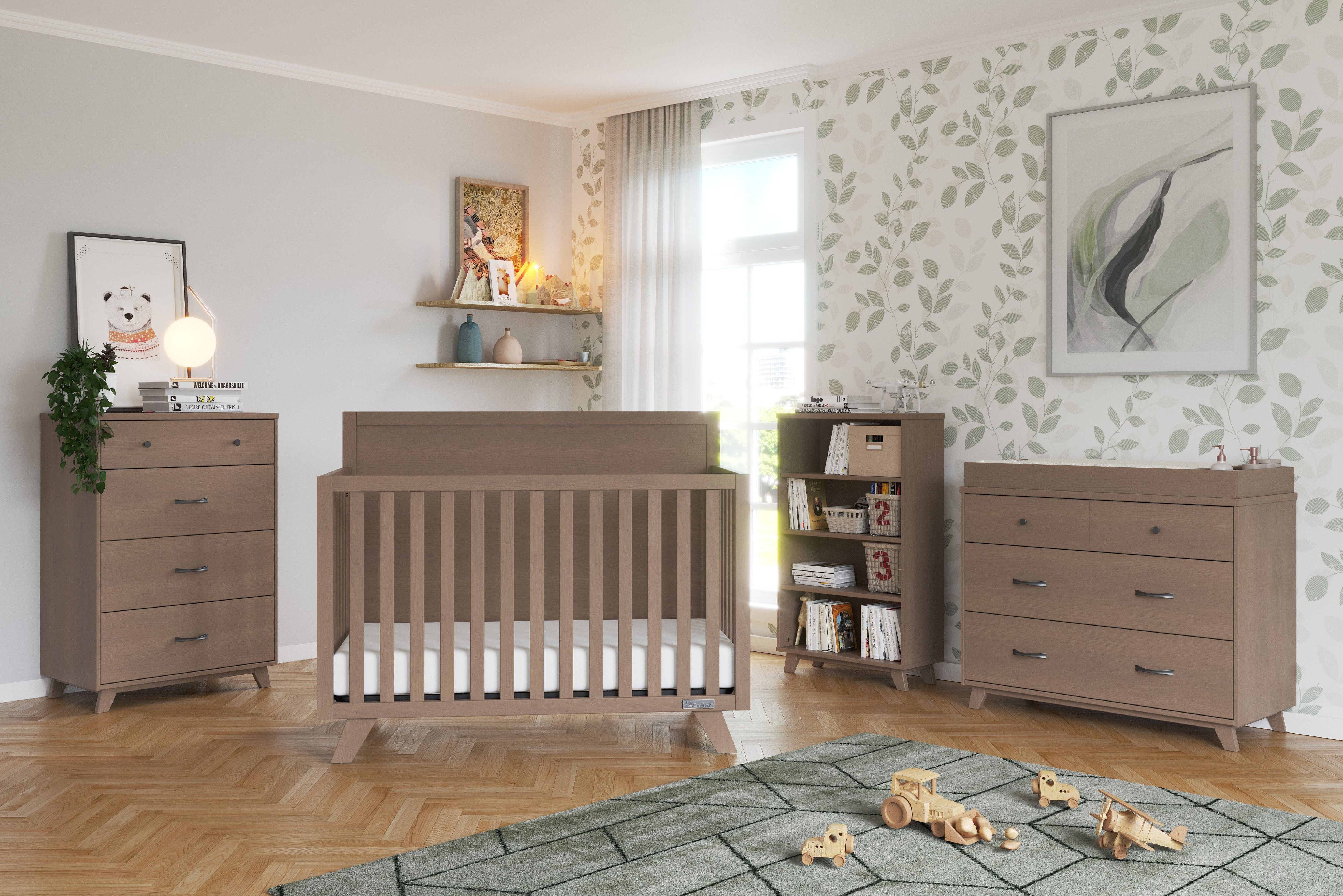 F01792 - Universal Changing Table Topper, Dusty Heather