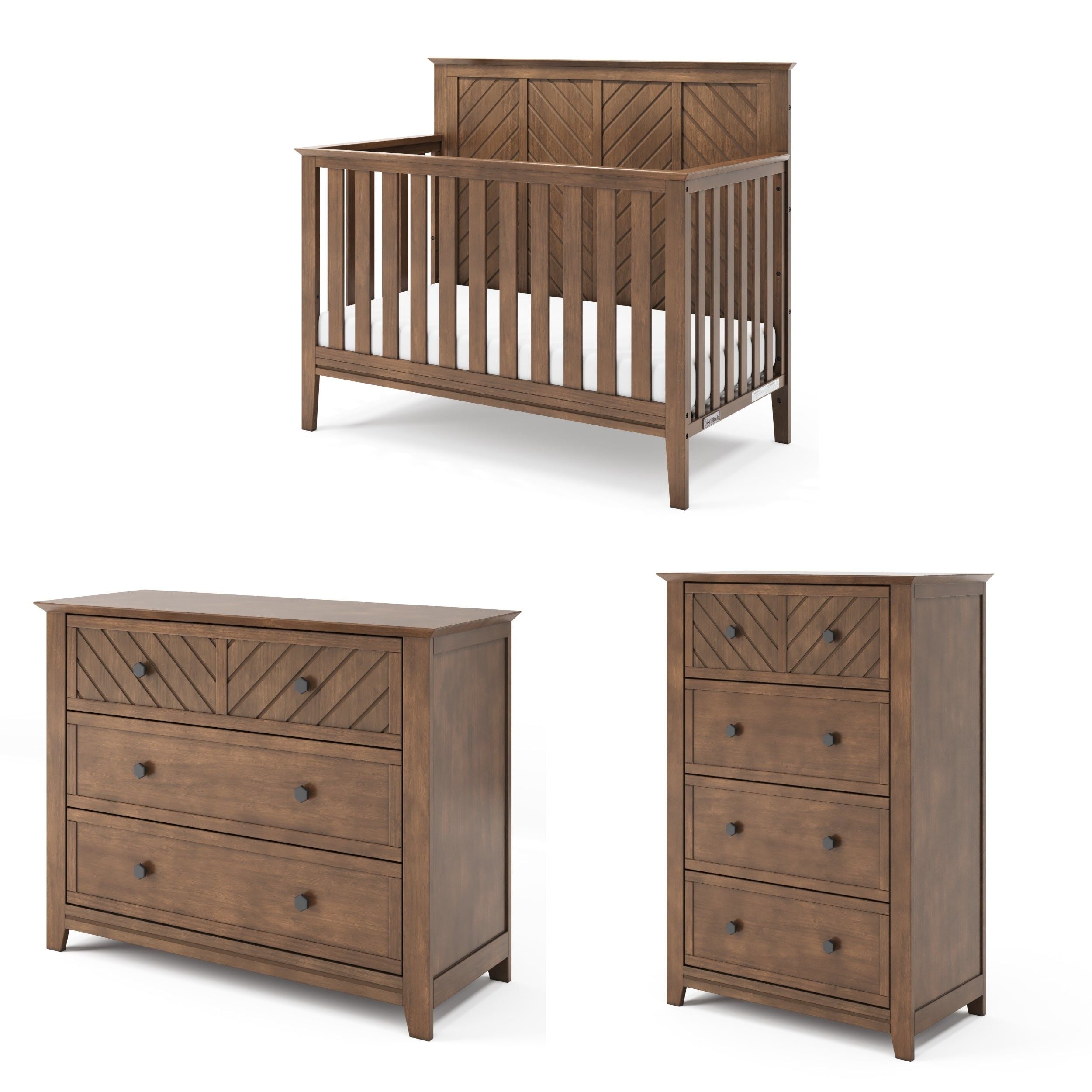 Atwood 4-in-1 Convertible Crib, Cocoa Bean