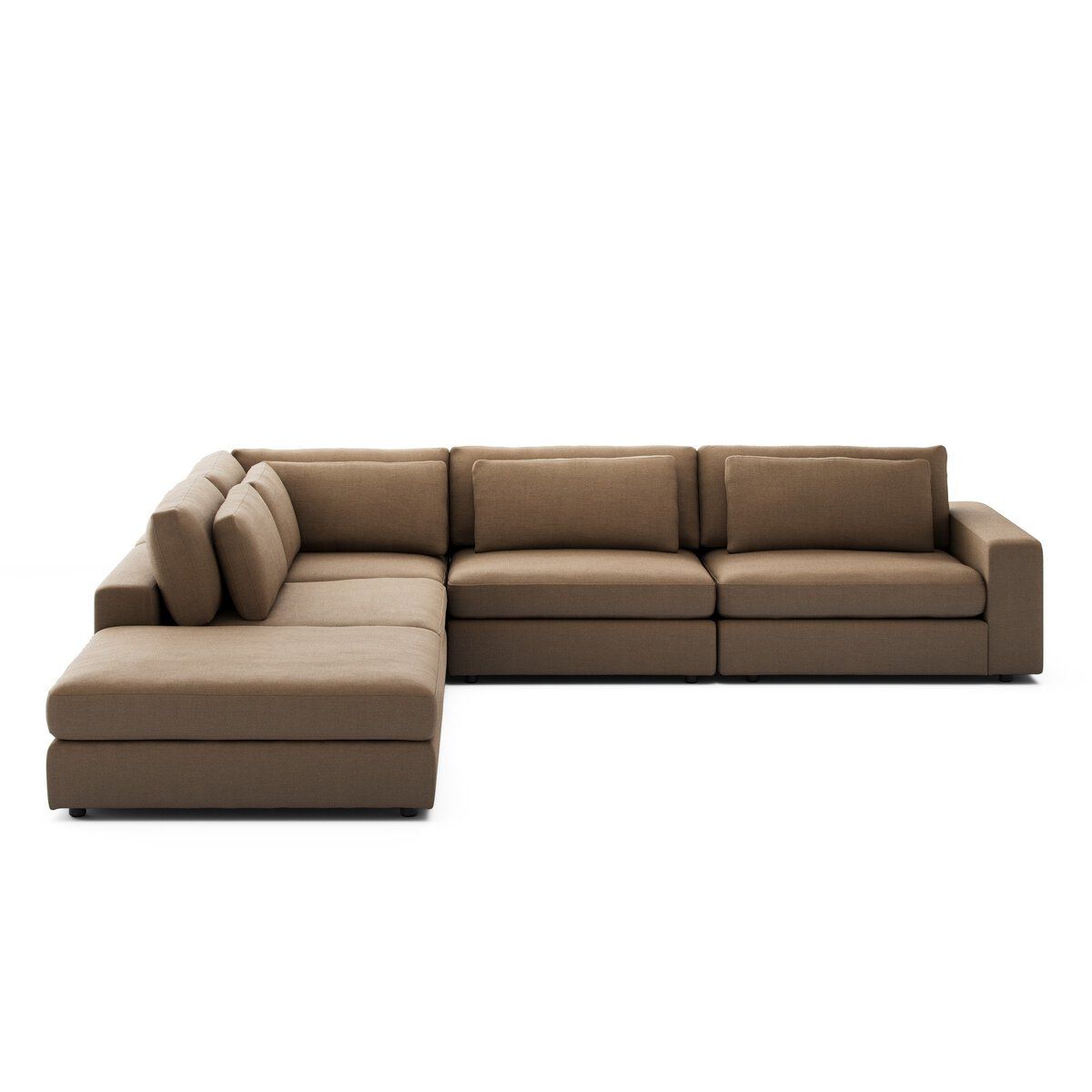 Bloor 4-piece Sectional W/ Ottoman
