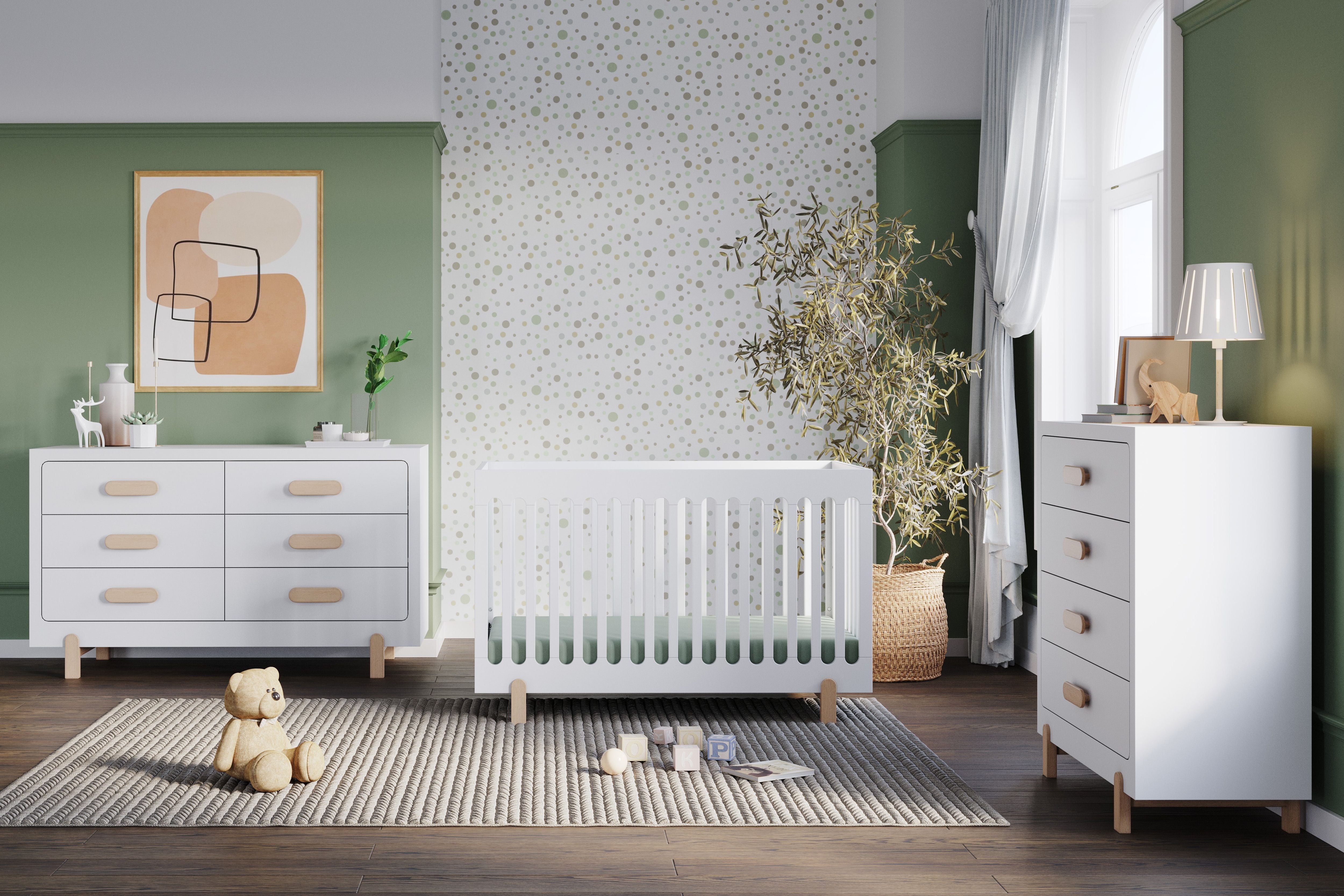 Park Heights 4-Drawer Chest - Matte White