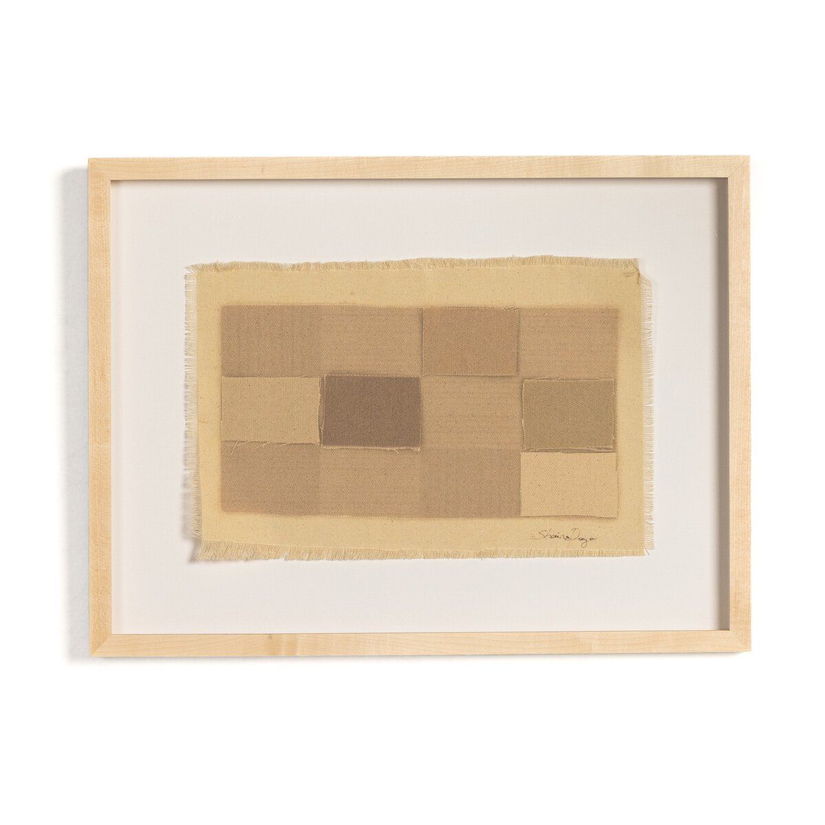 Checkered Earth Tones By Shaina Page