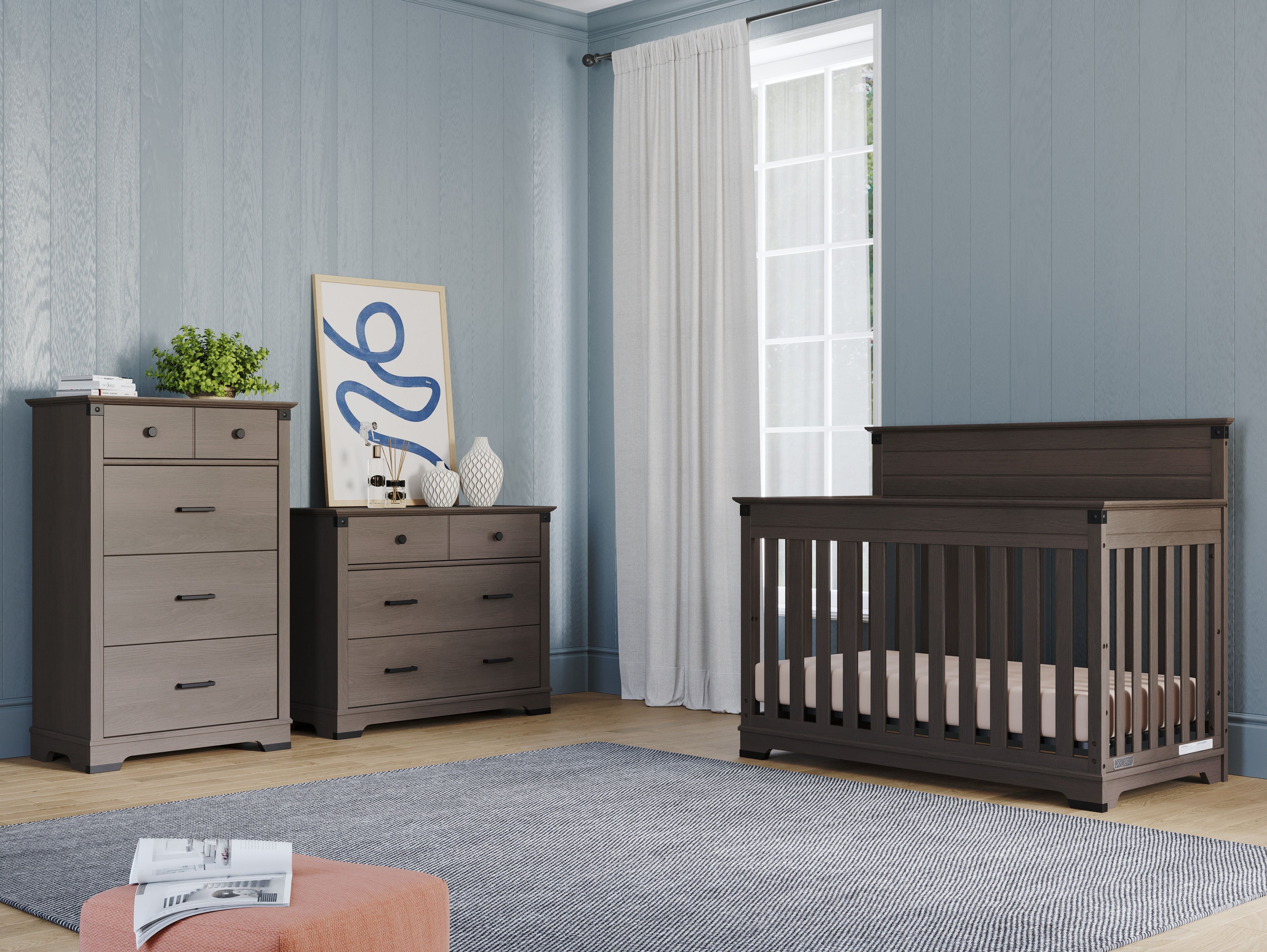 Redmond 4 Drawer Chest, Dapper Gray