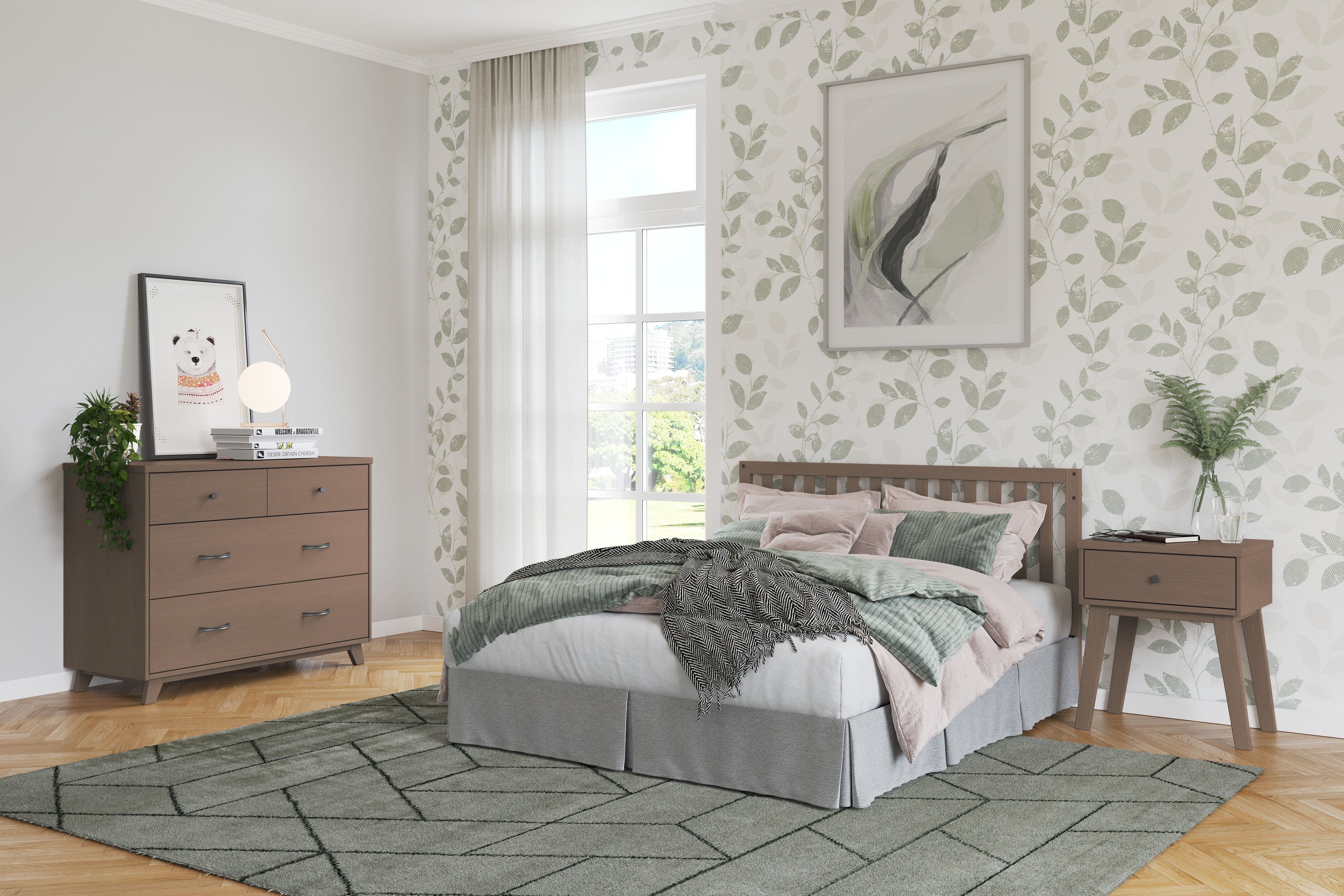 Soho Nightstand, Dusty Heather