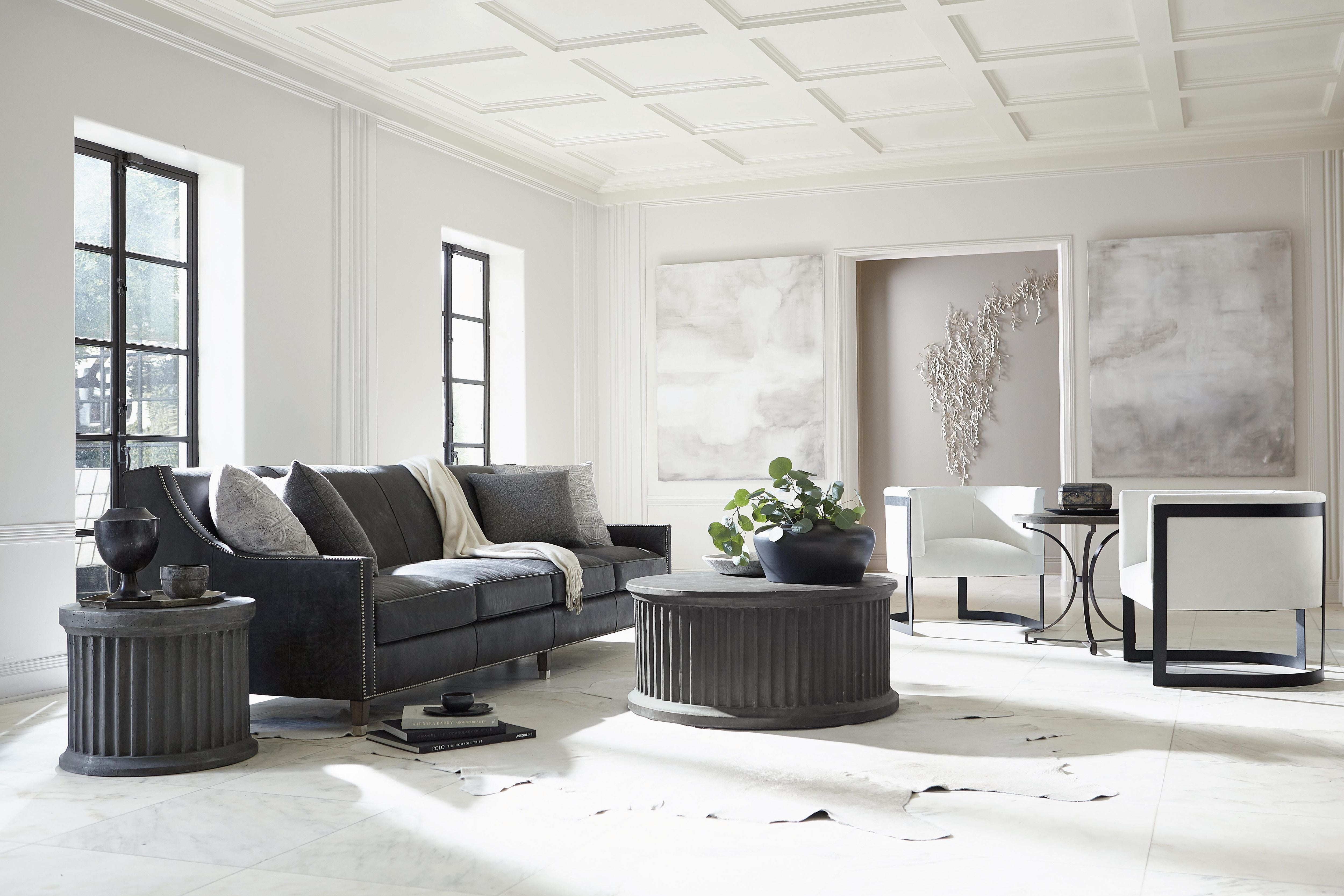 Bernhardt Furniture – Palisades Leather Sofa