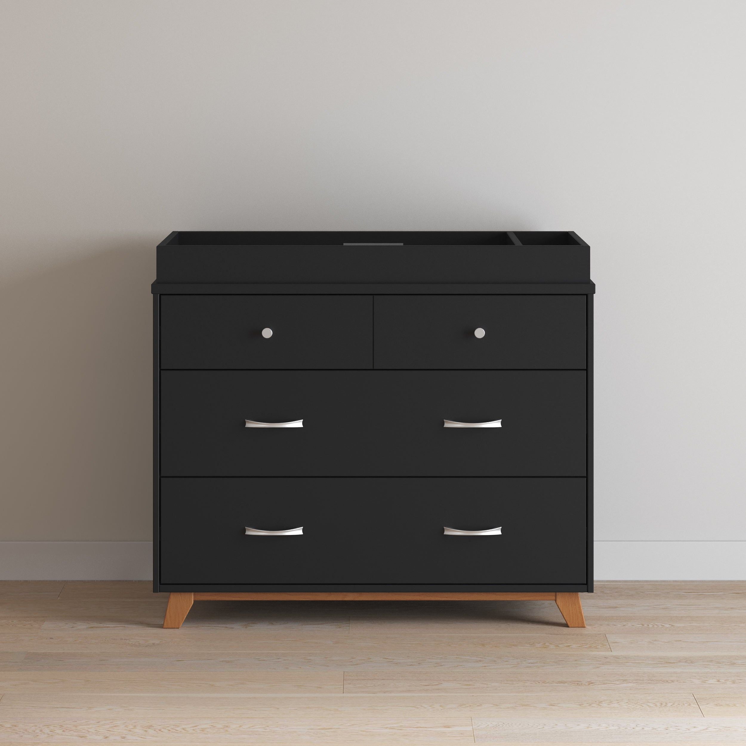 Soho 3-Drawer Dresser, Ebony