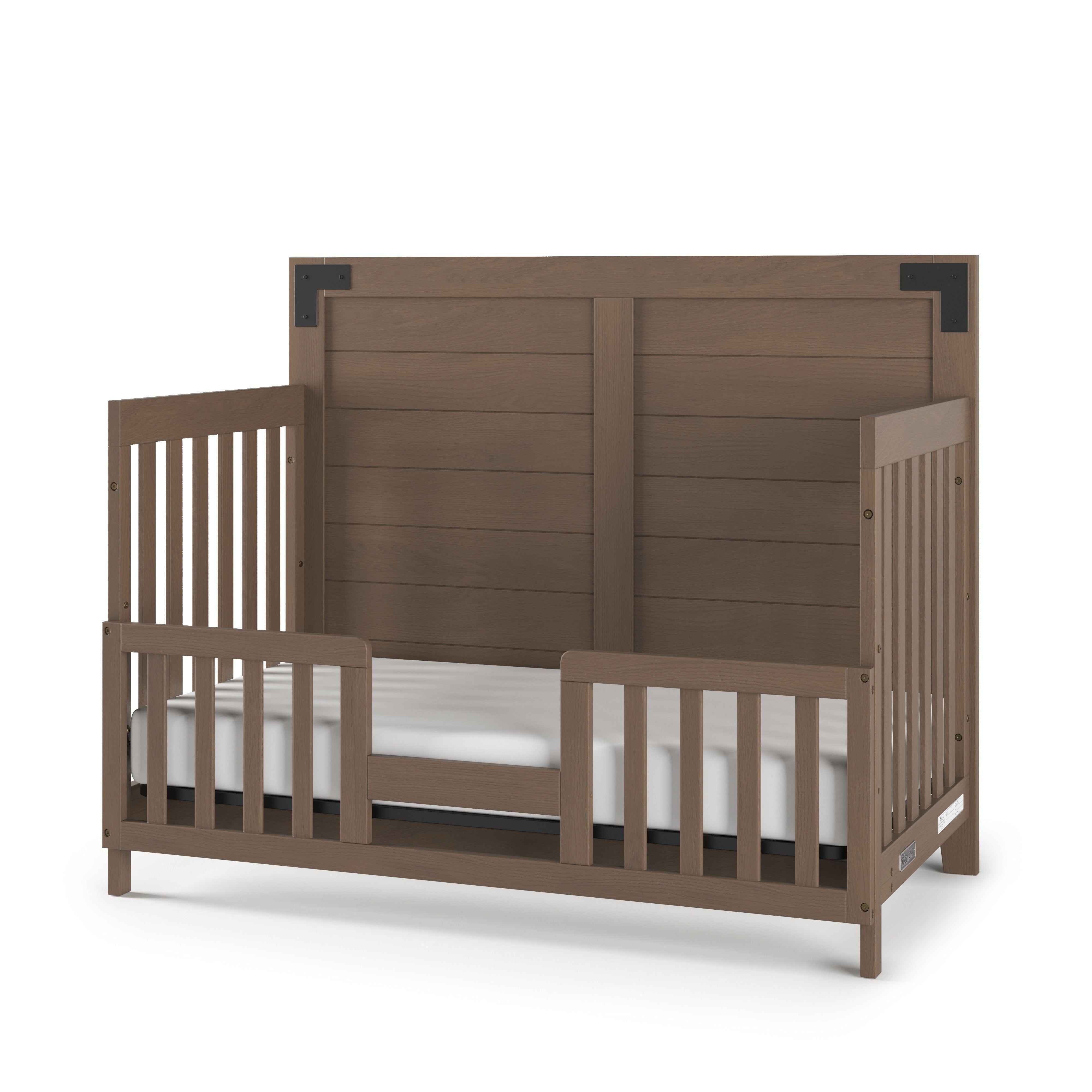 Lucas 4-in-1 Convertible Crib, Dusty Heather