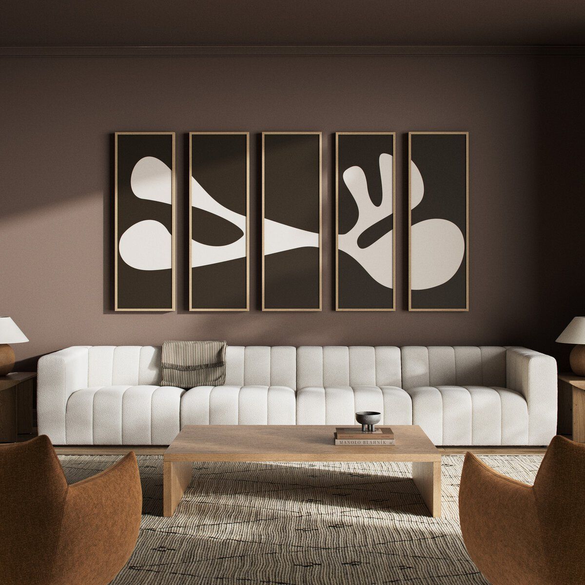 Organic Shape Ii Set By Four Hands Art Studio