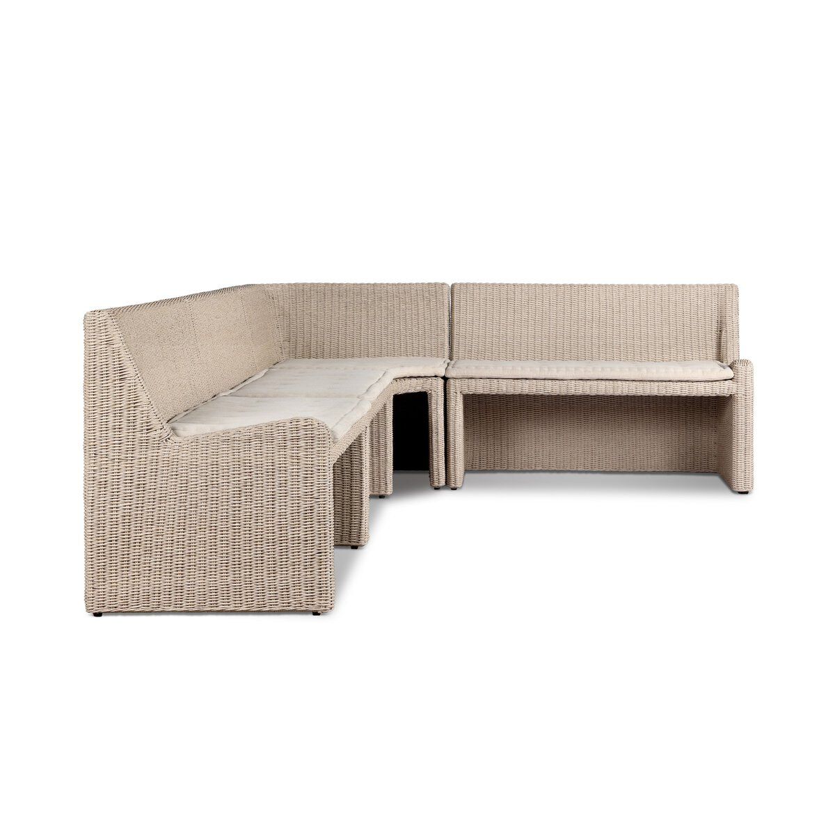 Senna Outdoor Dining Banquette L-shape