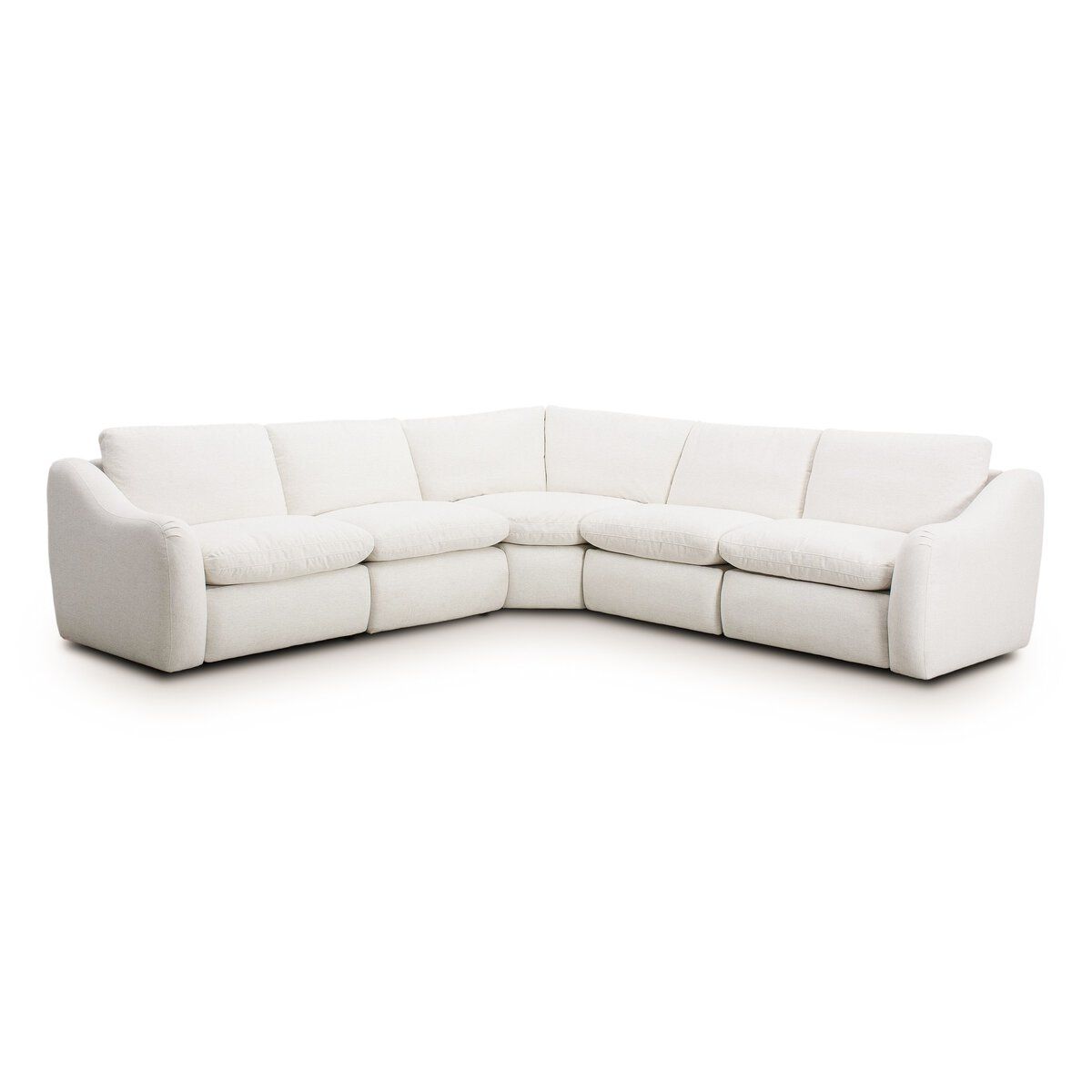 Crawford Power Recliner 5-piece Sectional Sofa