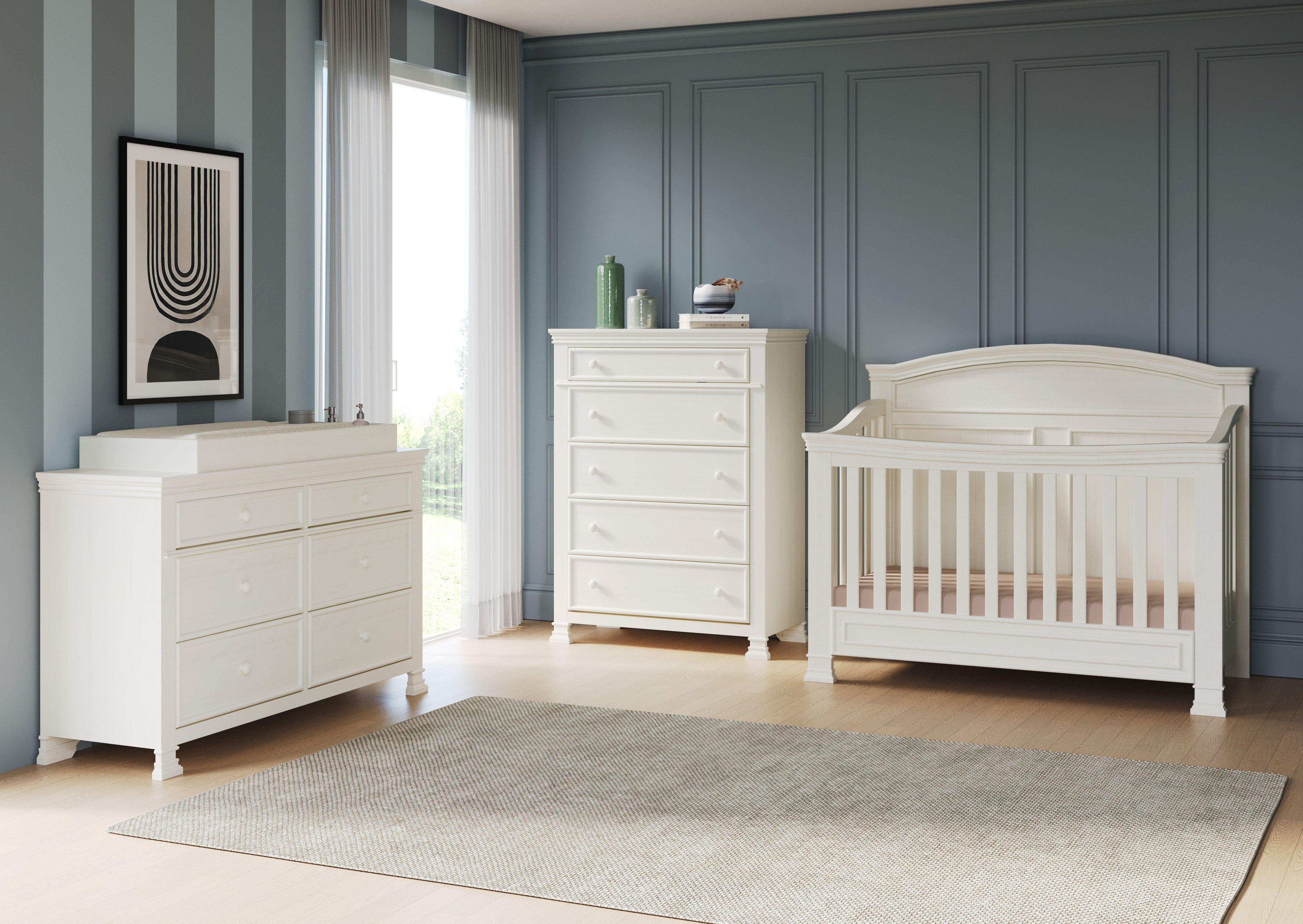 Westgate 4-in-1 Convertible Crib, Vintage Linen