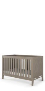 Kieran 3-in-1 Convertible Crib, Crescent Gray