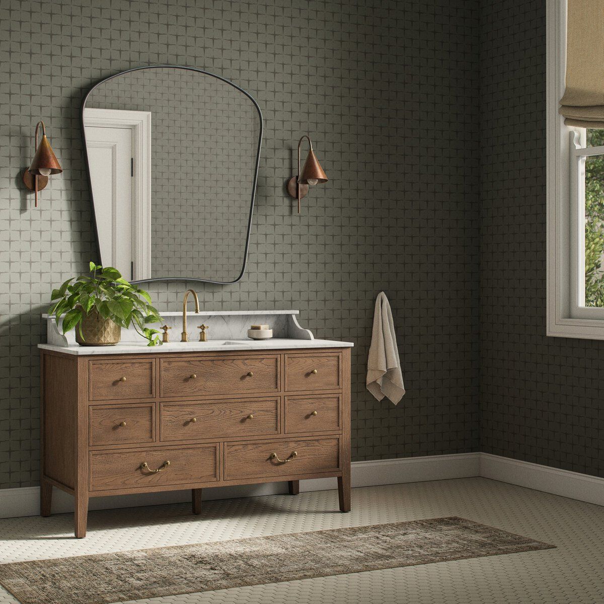 Blocking Wallpaper By Getty Images