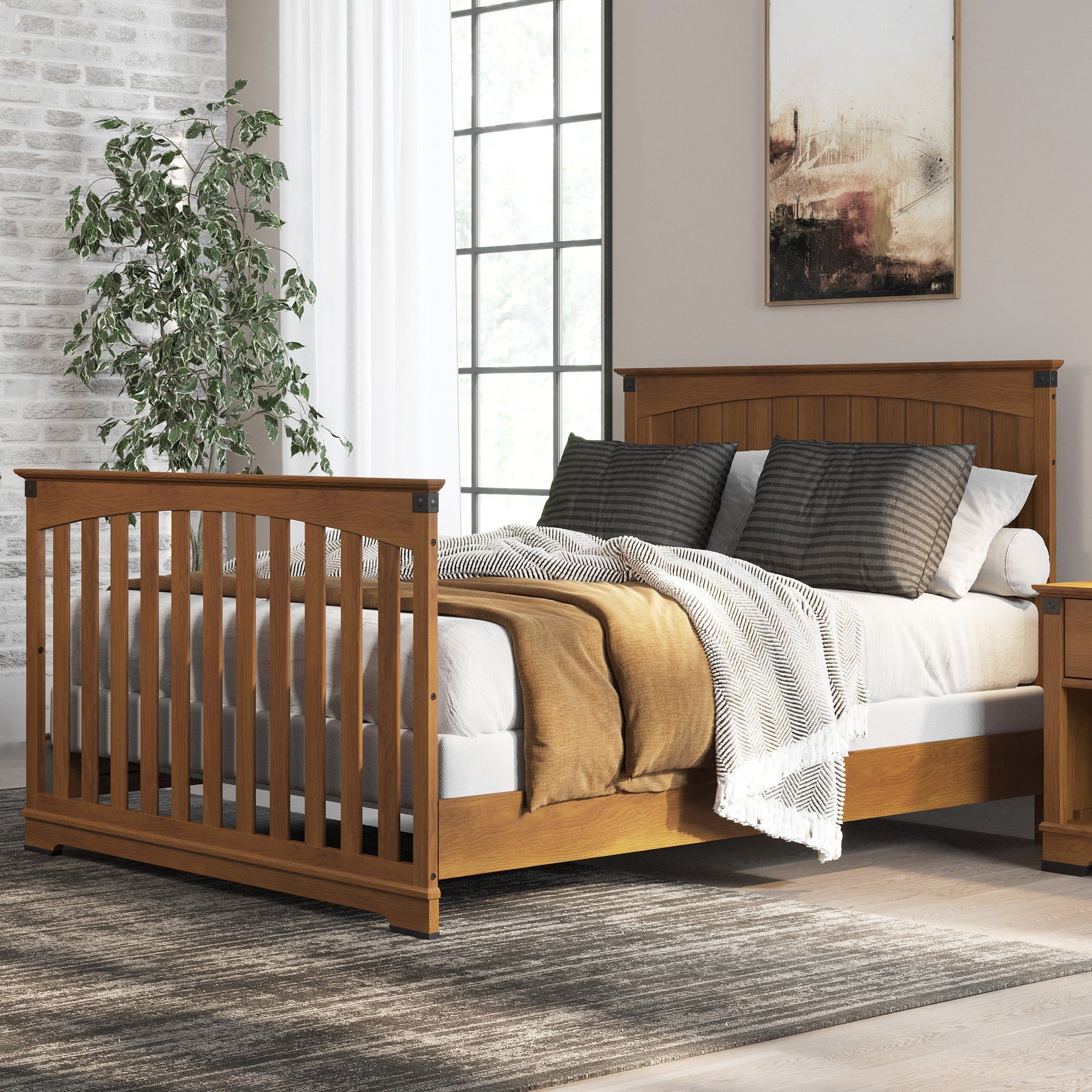 Redmond Nightstand, Coach Cherry
