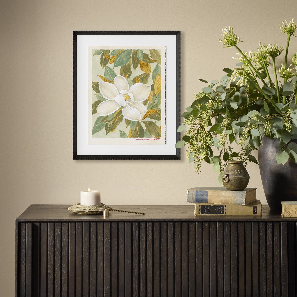 Magnolia I By Laurel-dawn Latshaw