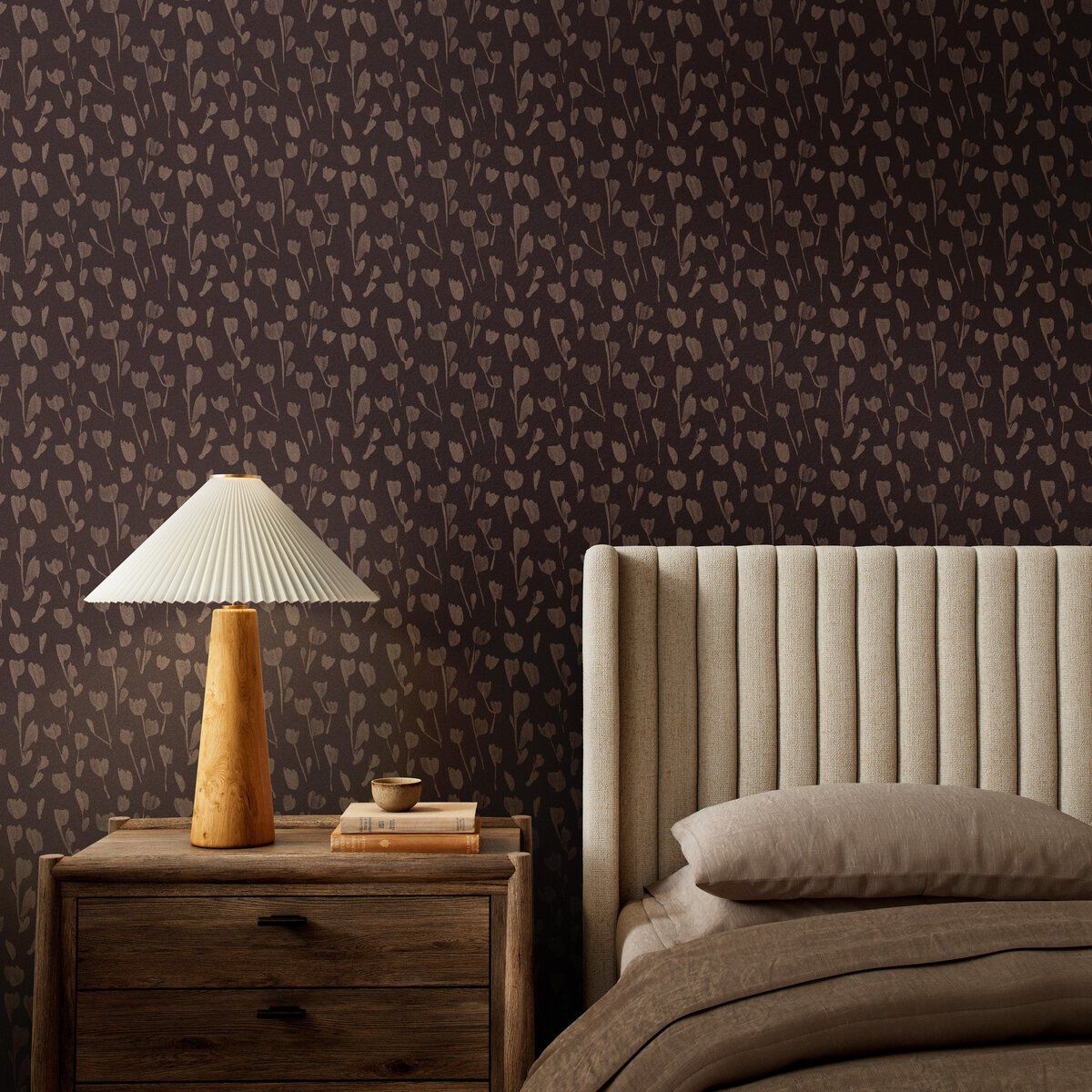 Wild Flowers I Wallpaper By Roseanne Kenny