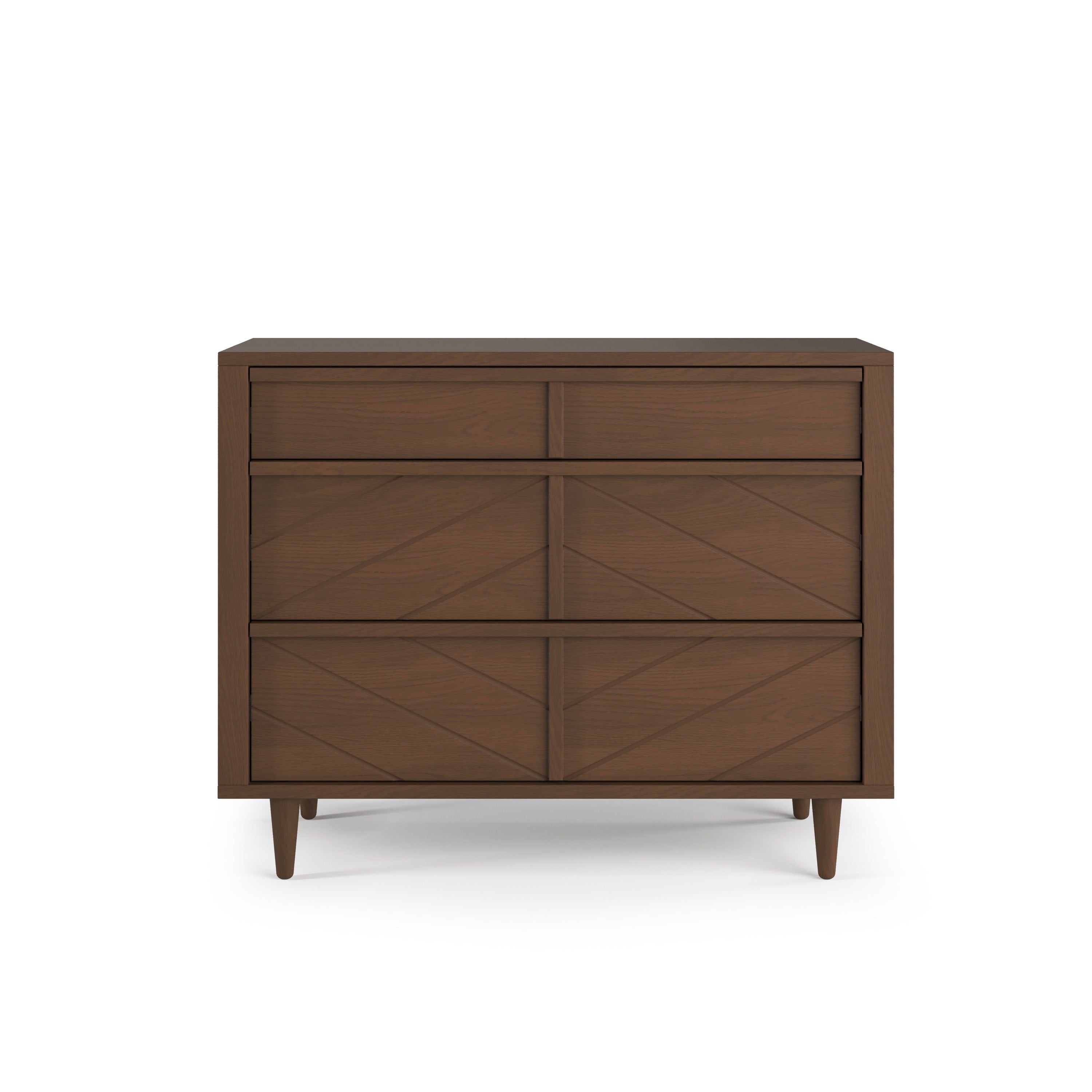Surrey Hill 3 Drawer Dresser, Toasted Chestnut