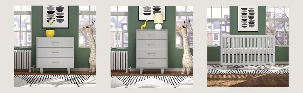 Tremont 4 Drawer Chest, Gentle Gray