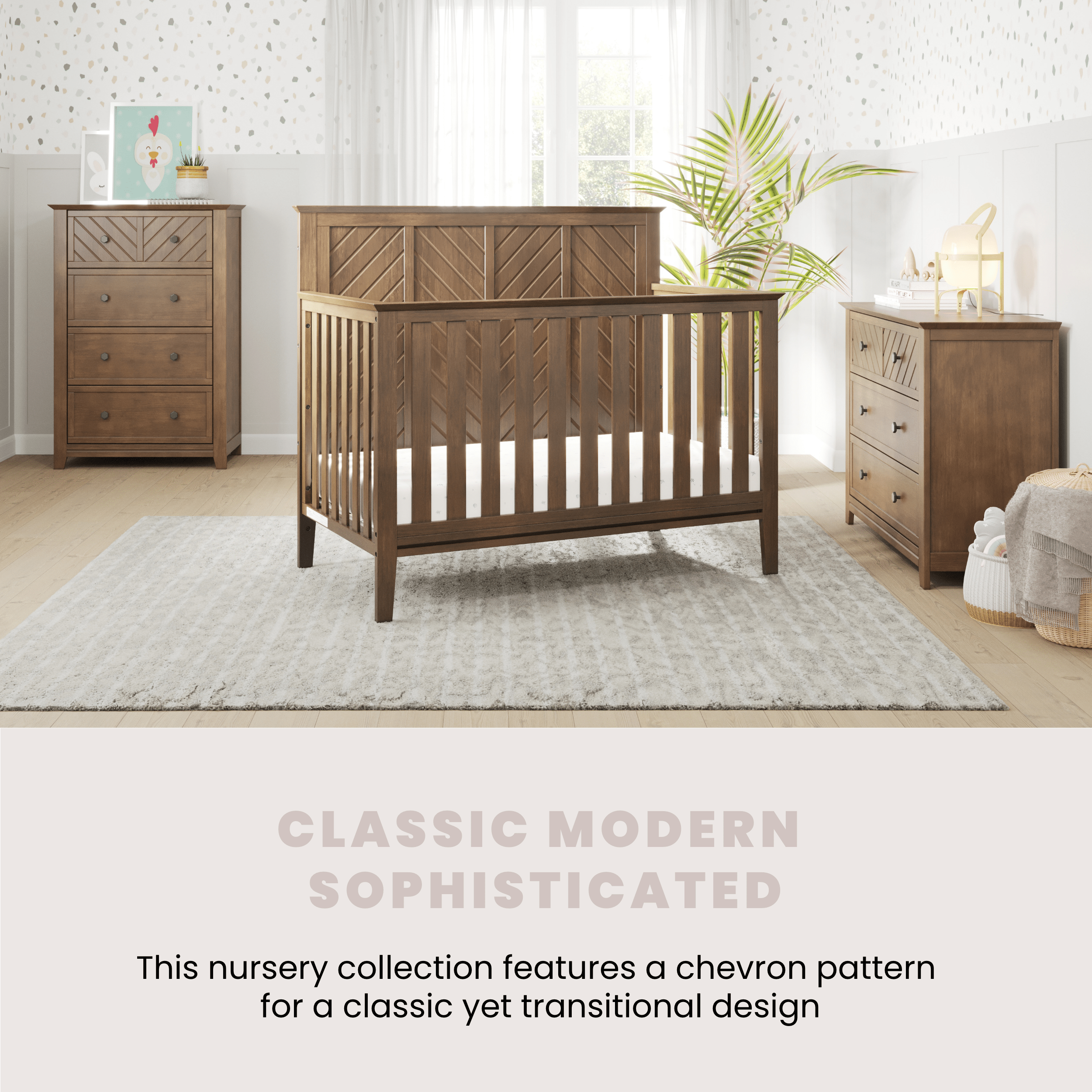 Atwood 4-in-1 Convertible Crib, Cocoa Bean