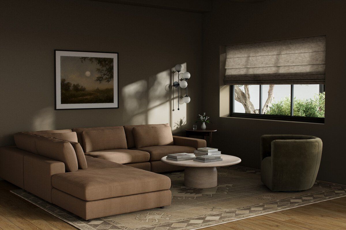Bloor 4-piece Sectional W/ Ottoman