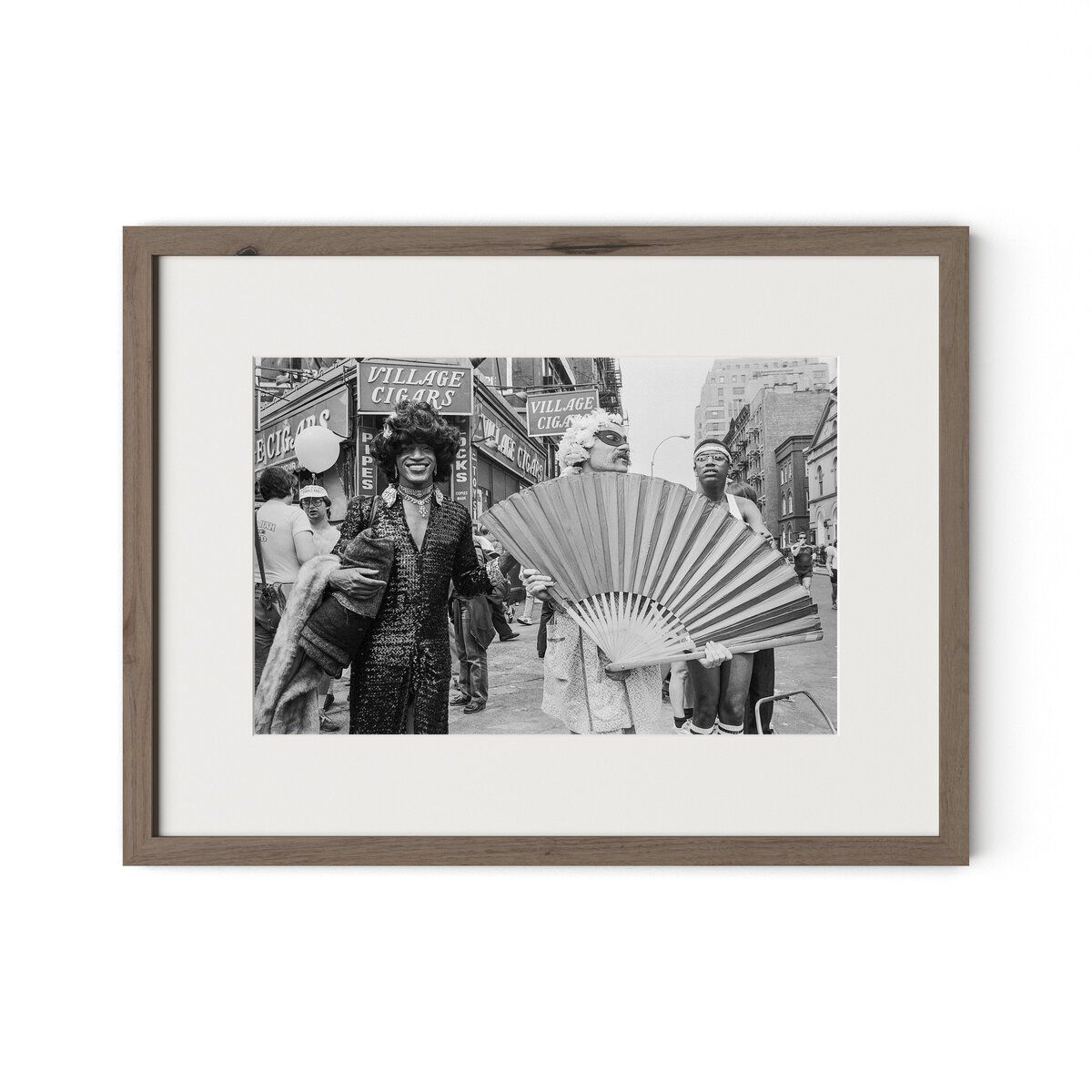 Marsha P. Johnson At Pride March By Barbara Alper