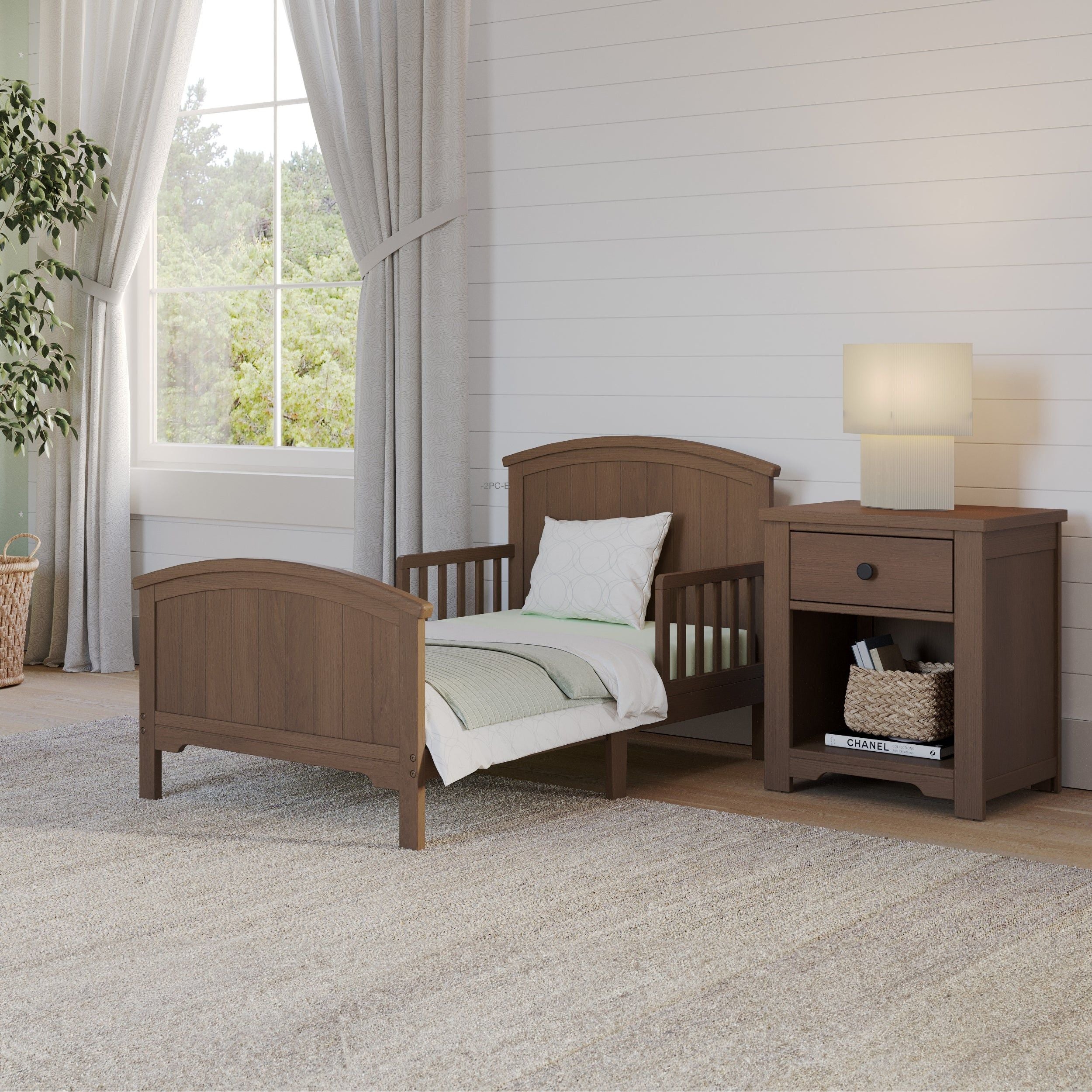 Harmony Nightstand, Dusty Heather