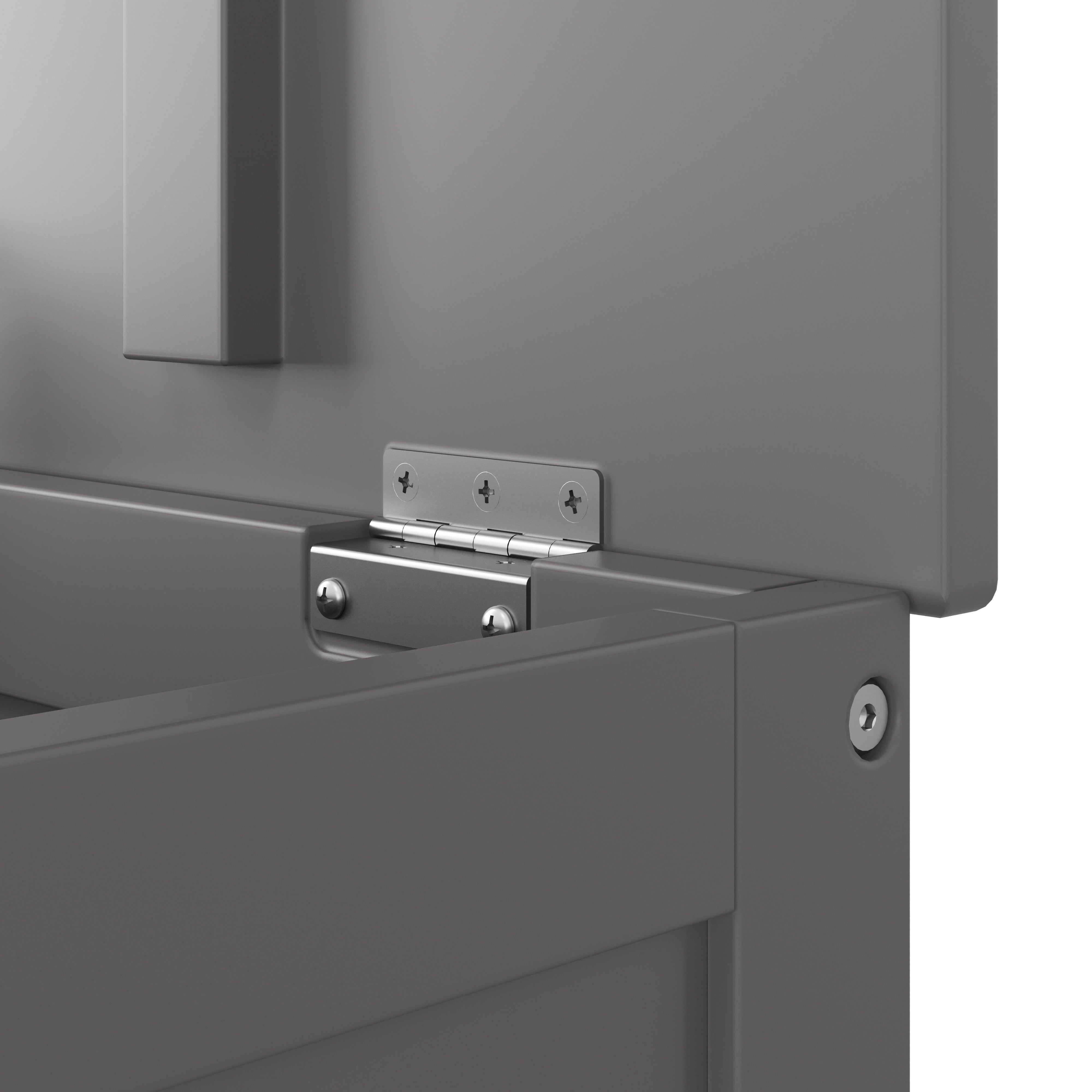 Harmony 33" Kids Toy Box, Cool Gray