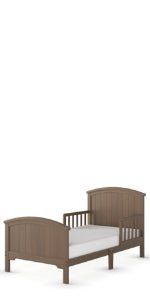 Hampton Toddler Bed, Dusty Heather