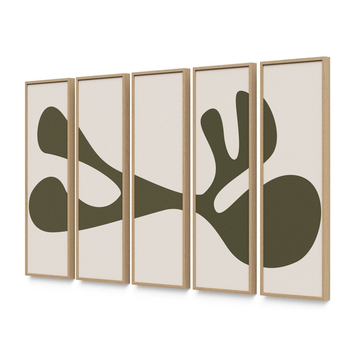 Organic Shape Iii Set By Four Hands Art Studio