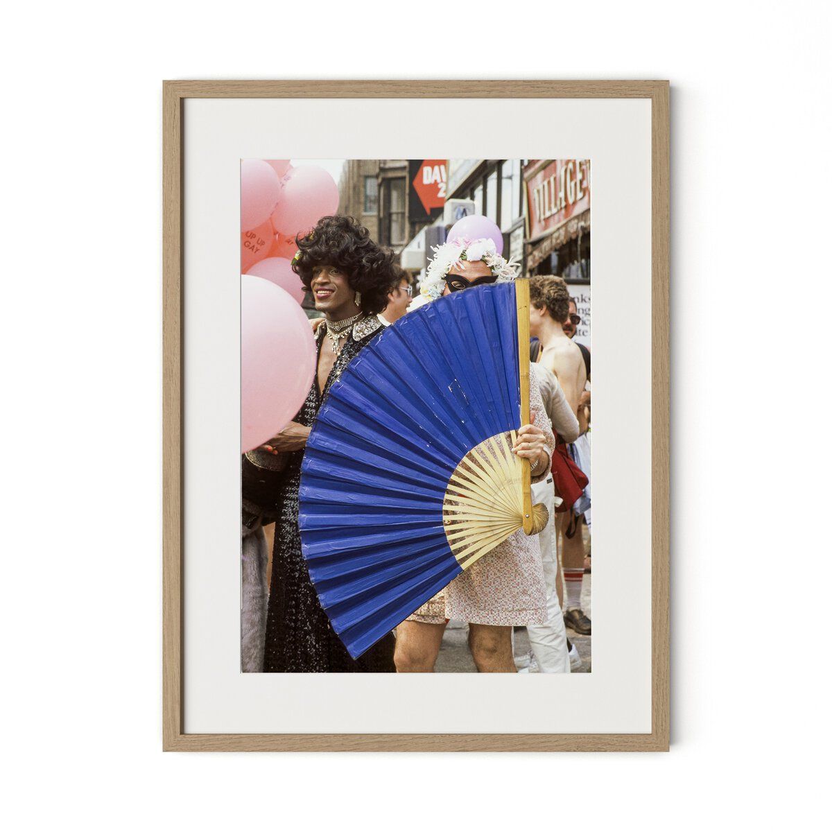 Johnson & Others At Pride March By Barbara Alper