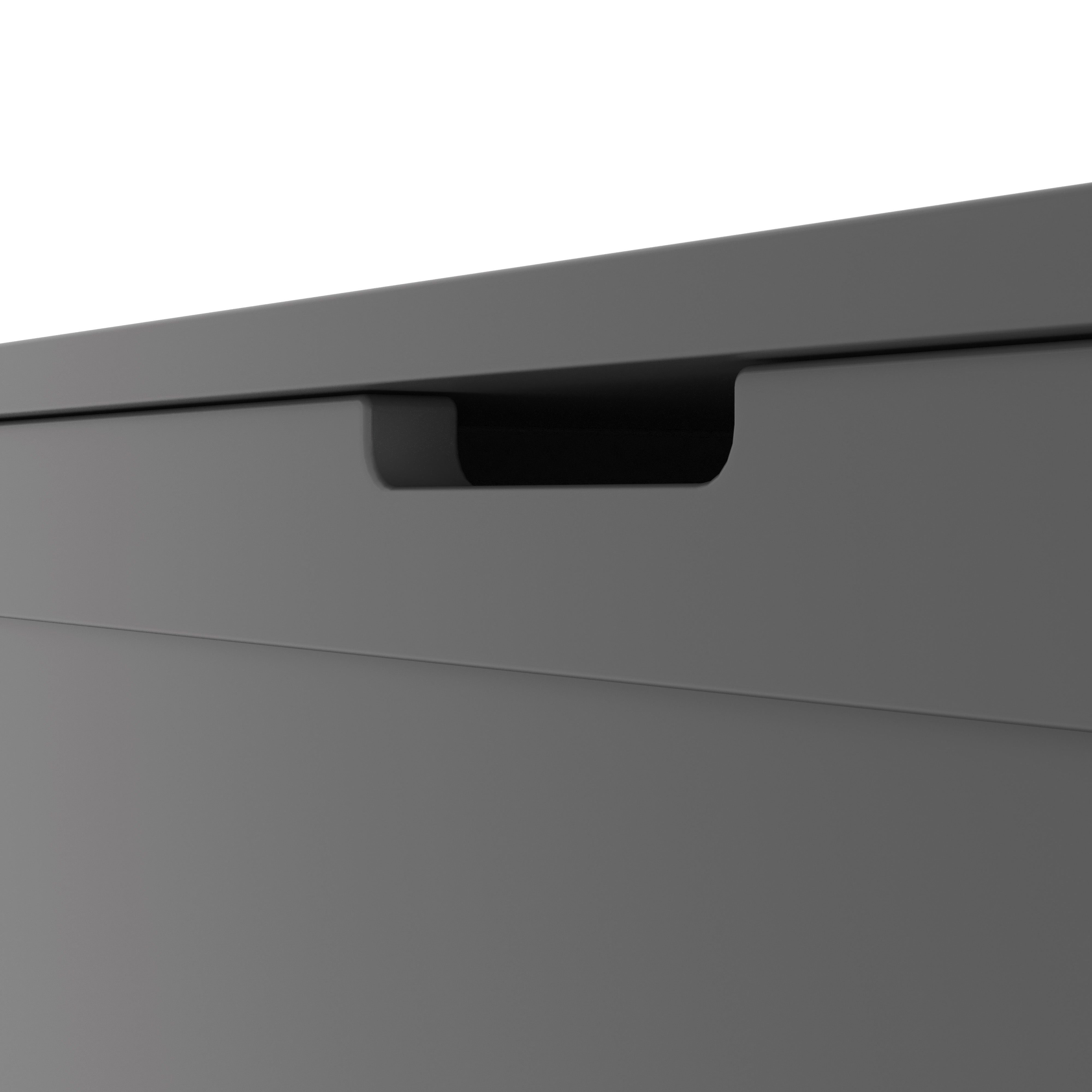 Harmony 33" Kids Toy Box, Cool Gray